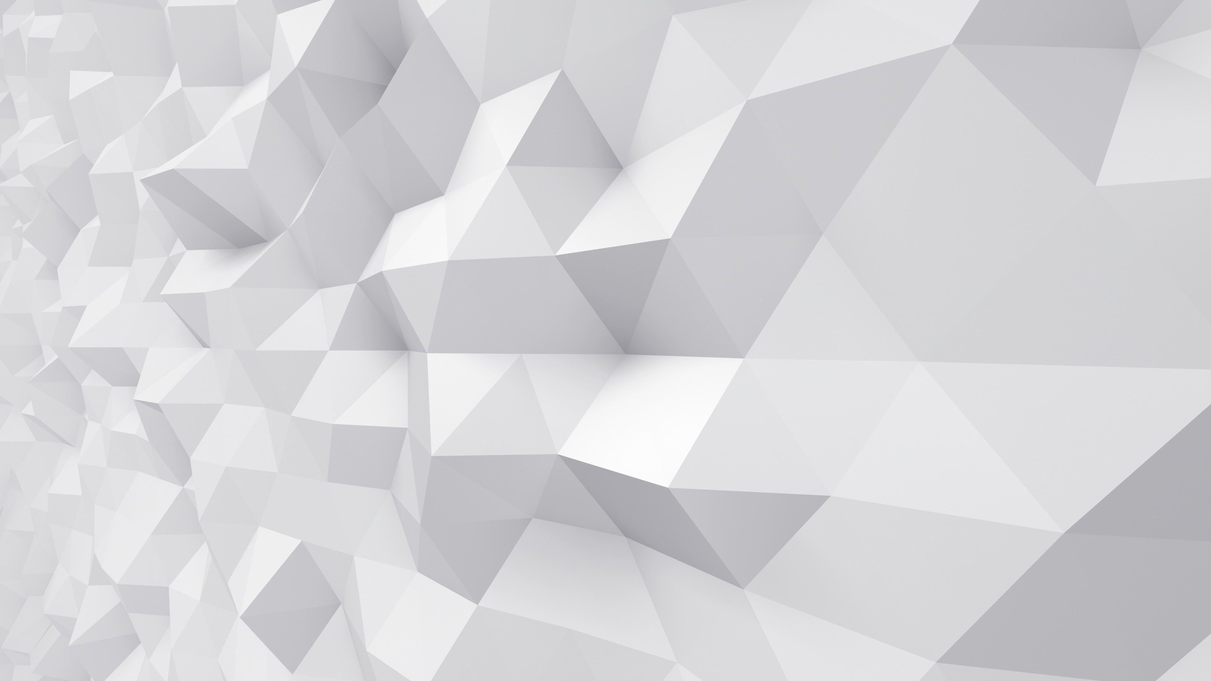 3d Geometric Pattern Wallpaper 4096x2304