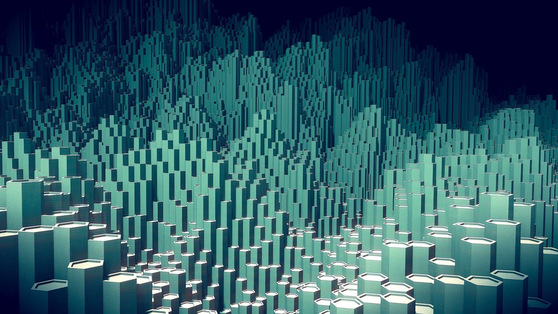 3d Geometric Wallpaper Uk 1920x1080