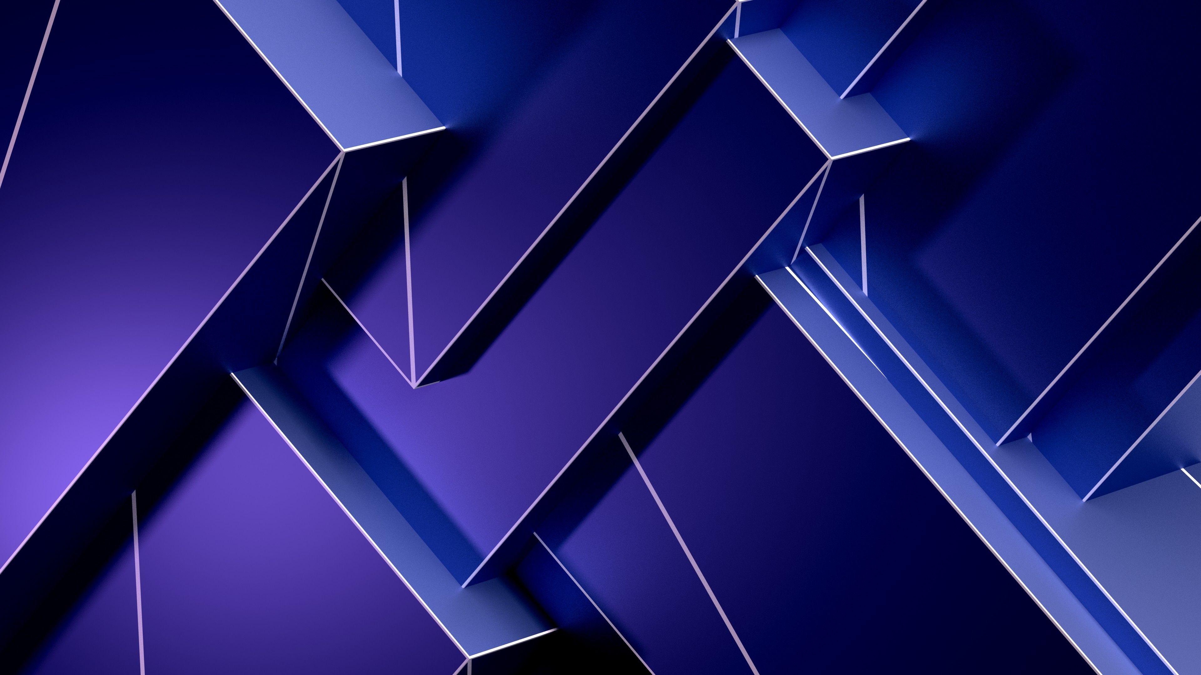 3d Geometric Wallpapers 4k 3840x2160