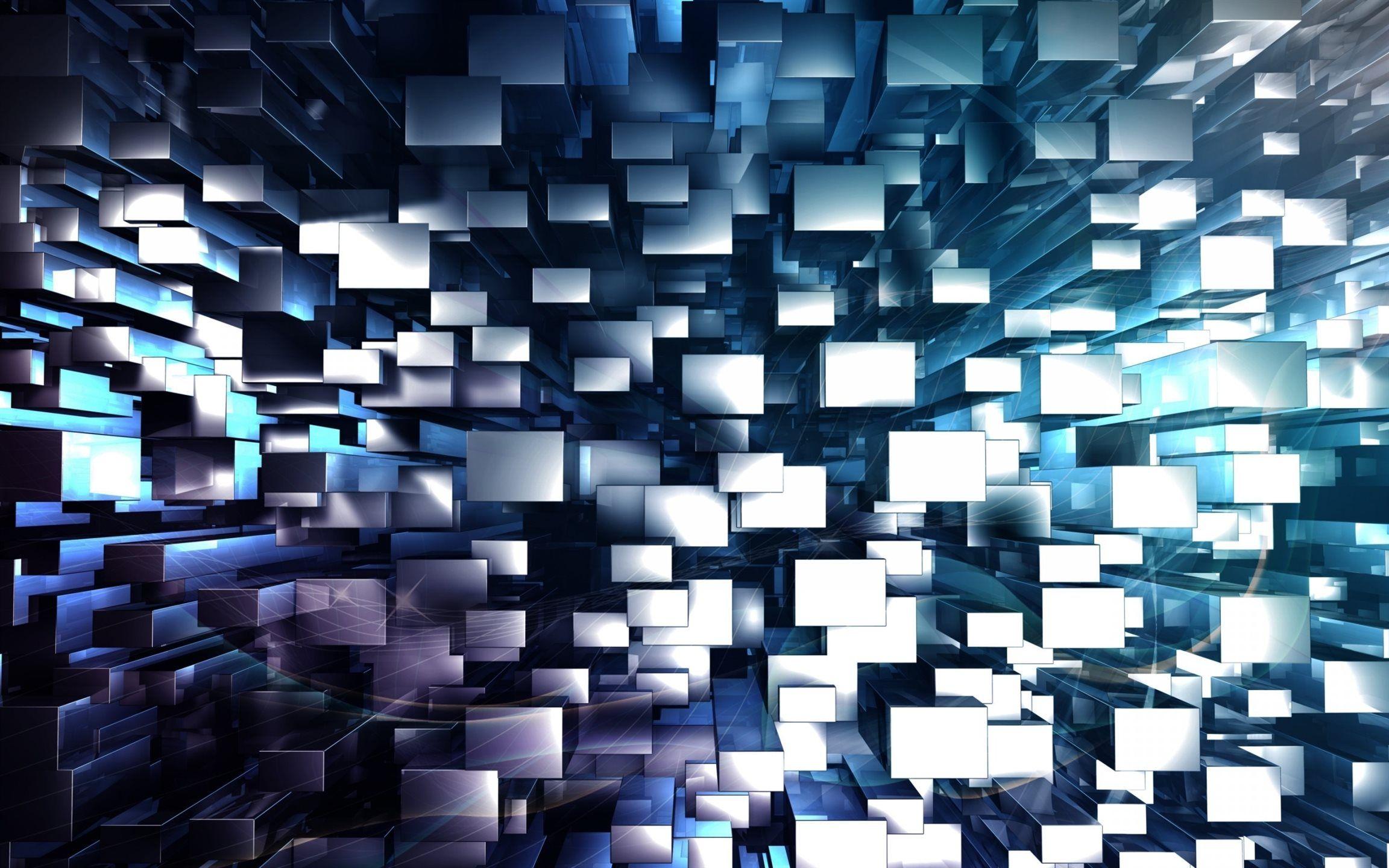 Geometric 3d Wallpaper 2304x1440