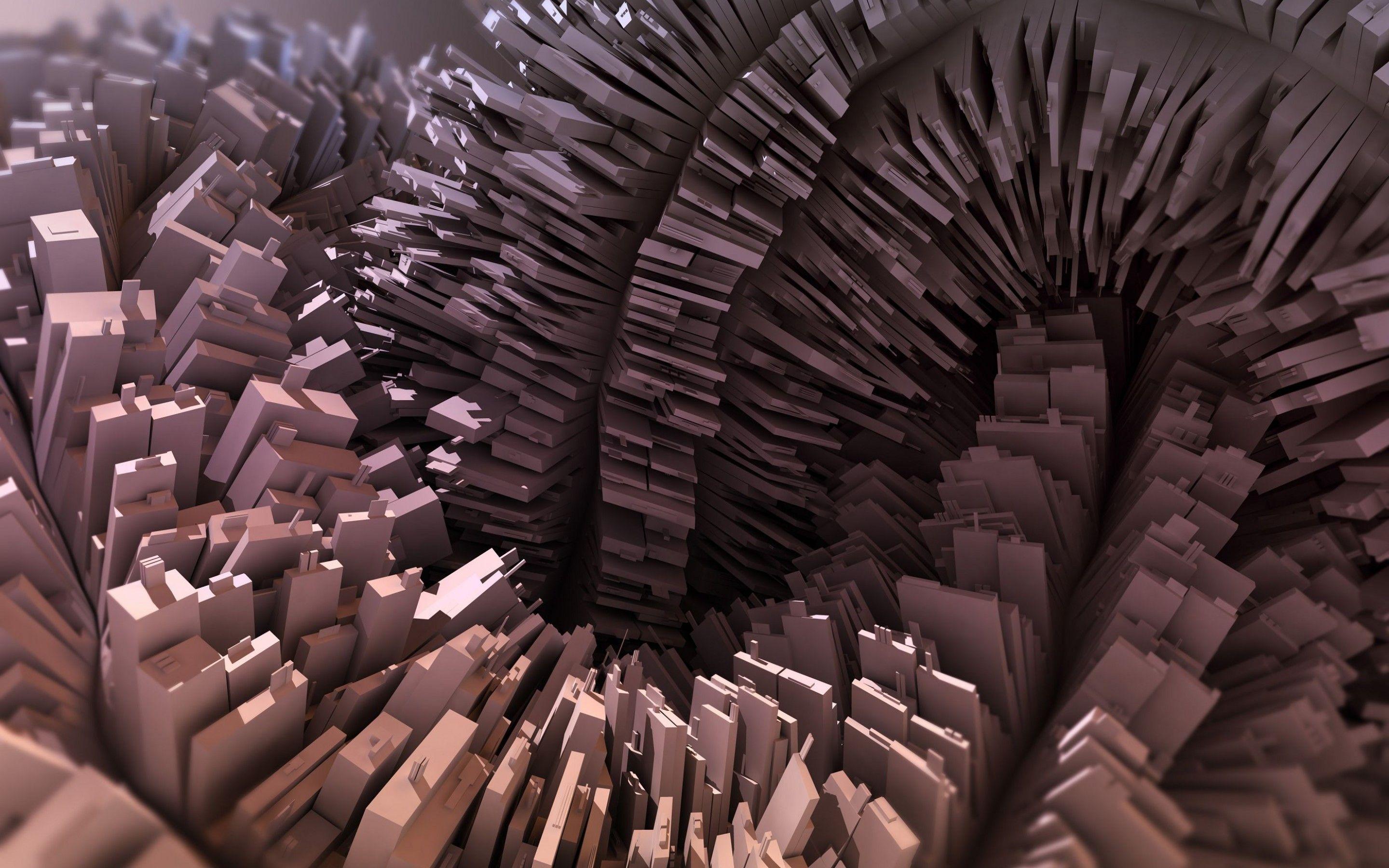 Geometric 3d Wallpapers 2880x1800