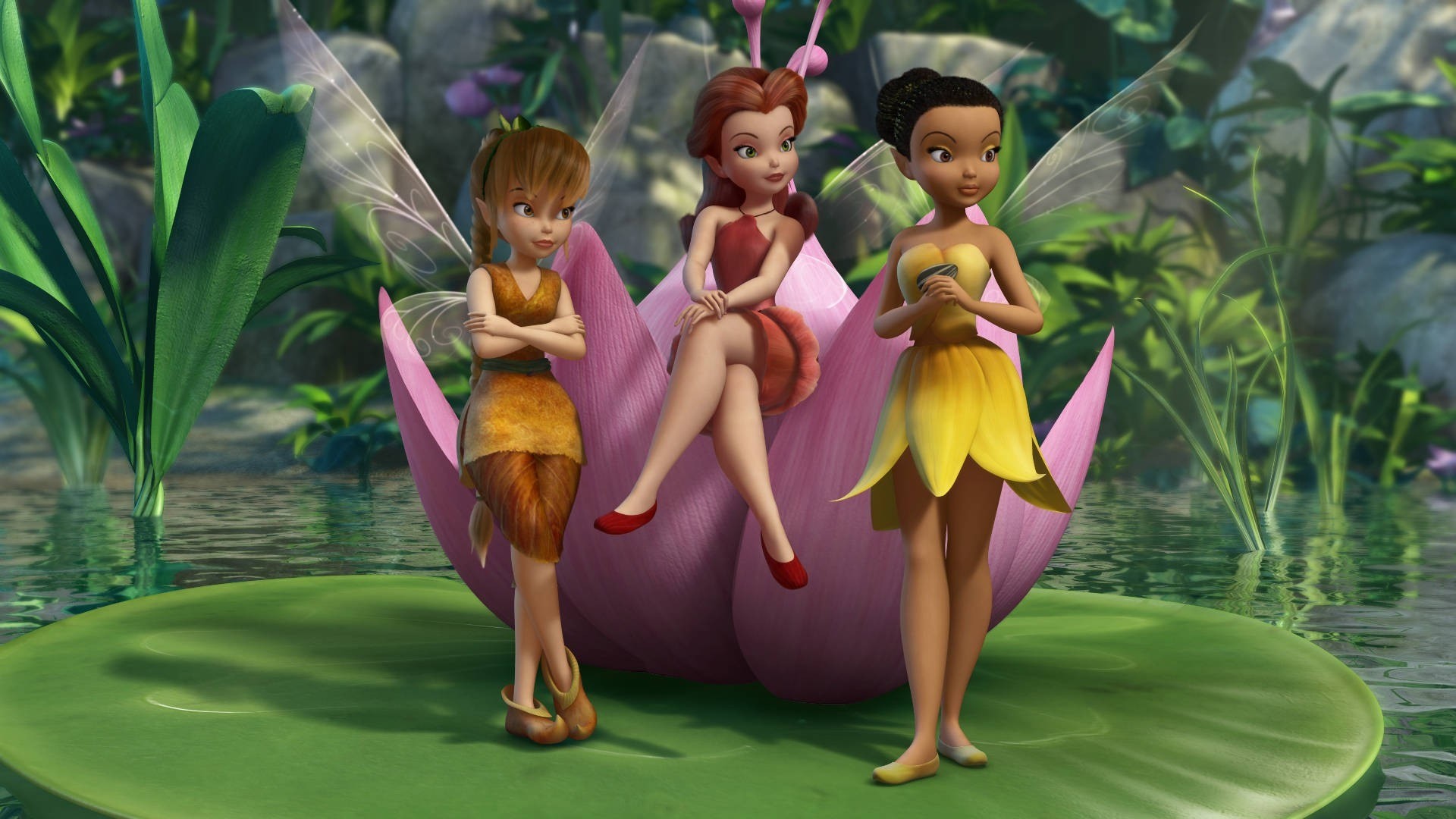 Disney 3 Fairies Wallpaper 1920x1080