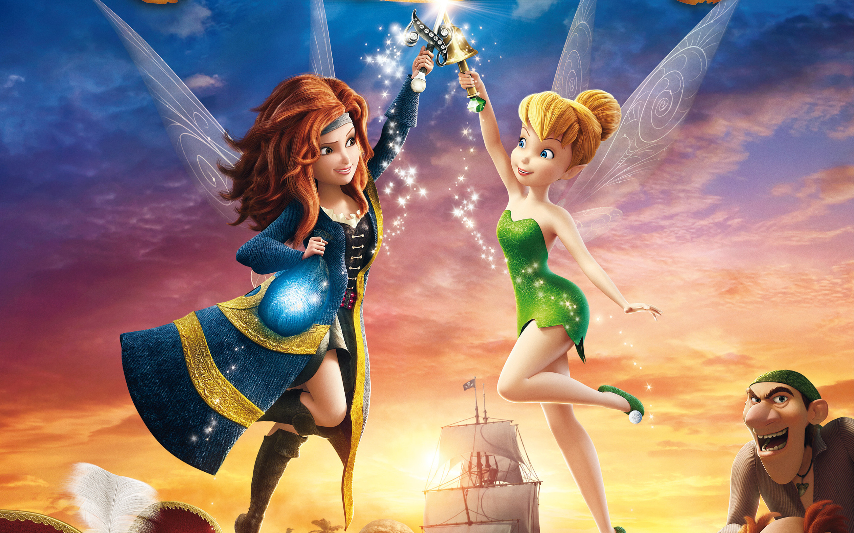Wallpaper Disney Fairies Tinkerbell Friends 2880x1800