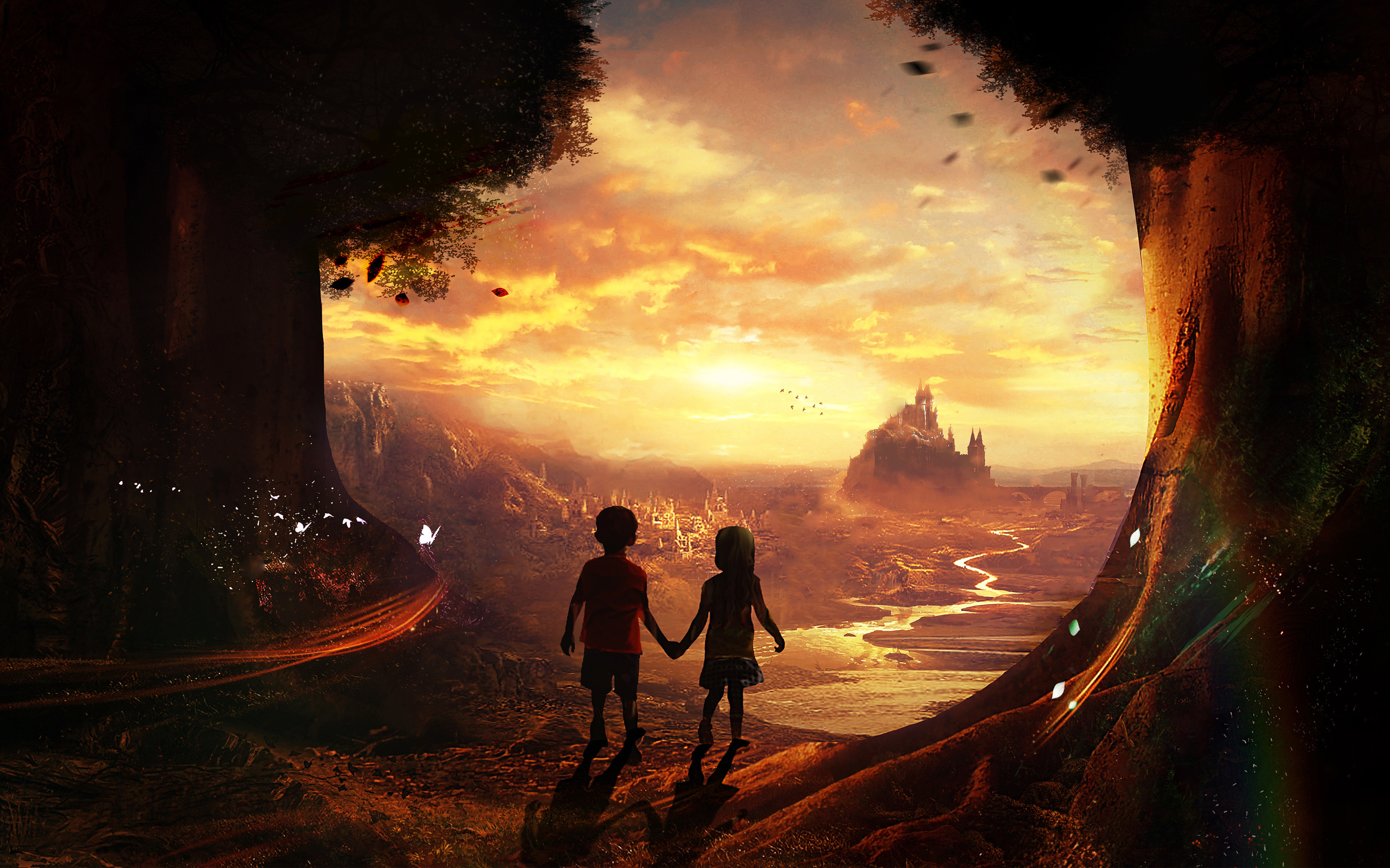 Dark Fairy Tale Wallpaper 2880x1800