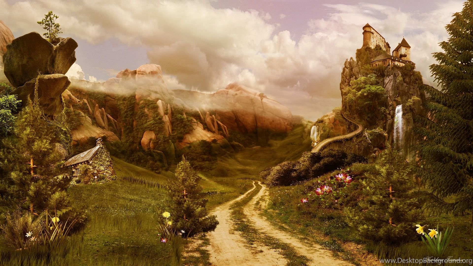 Fairy Tale Computer Wallpaper 1920x1080