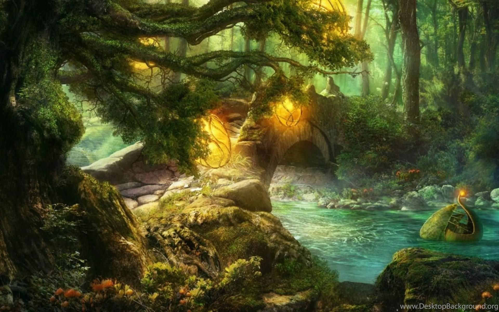 Fairy Tale Forest Wallpaper 1920x1200