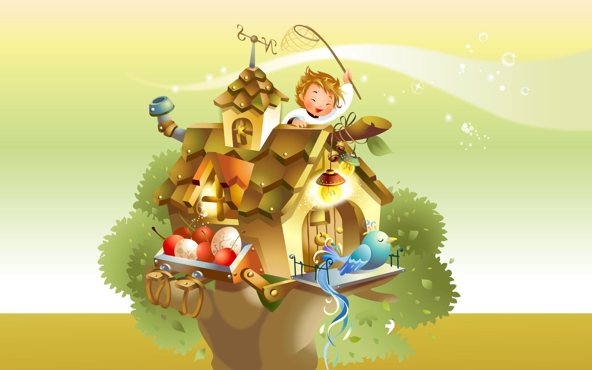 Fairy Tales Kids Wallpapers 1920x1200