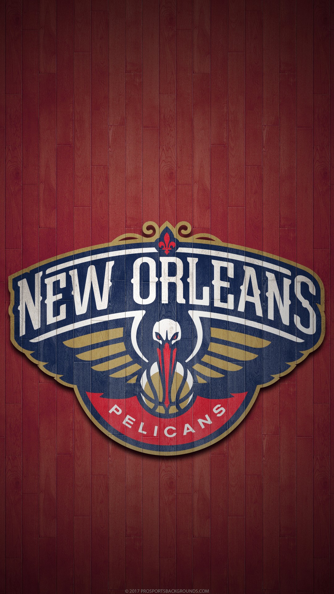 New Orleans Pelicans Iphone Wallpaper 1080x1920