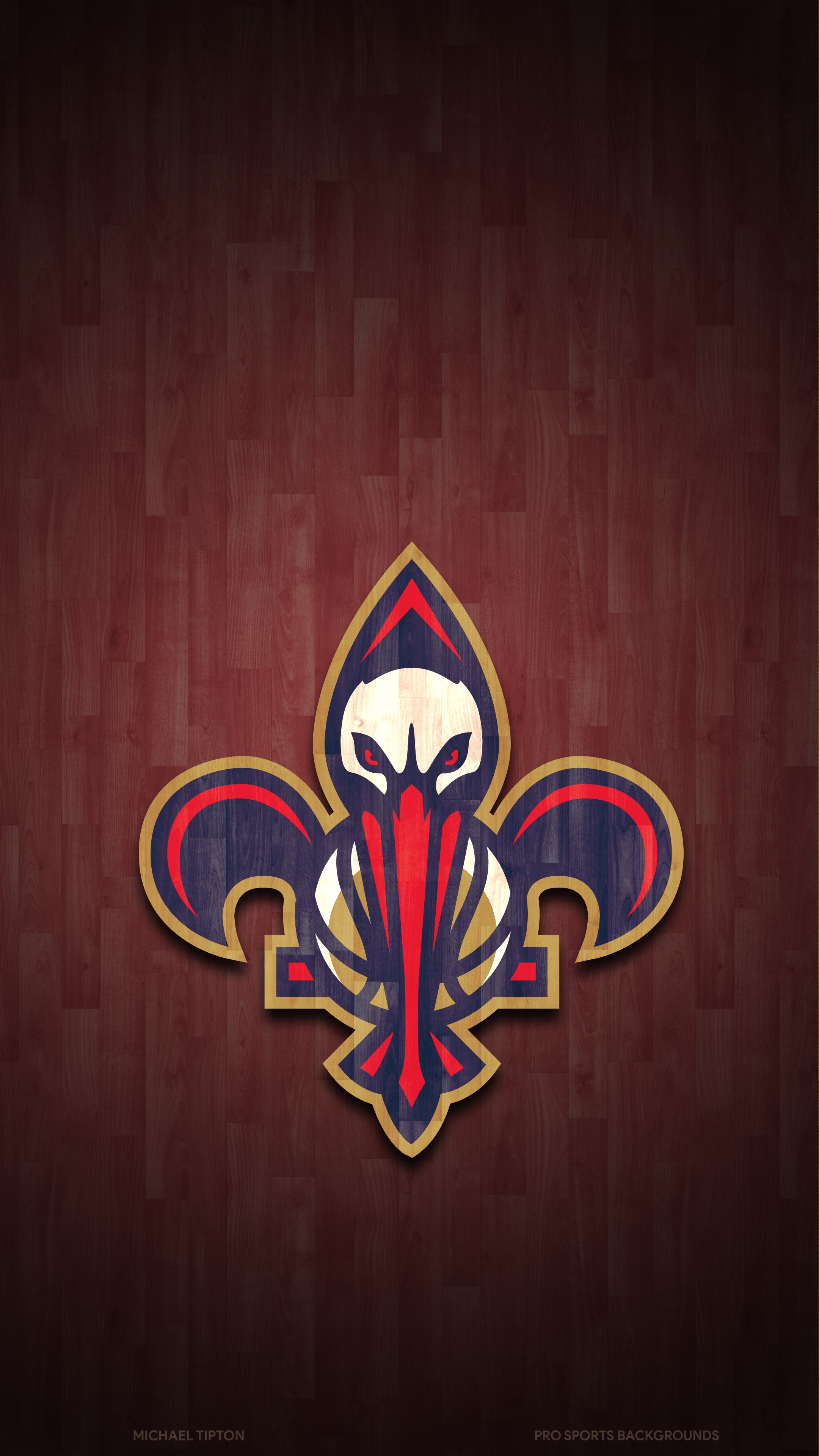New Orleans Pelicans Wallpaper Iphone 2160x3840