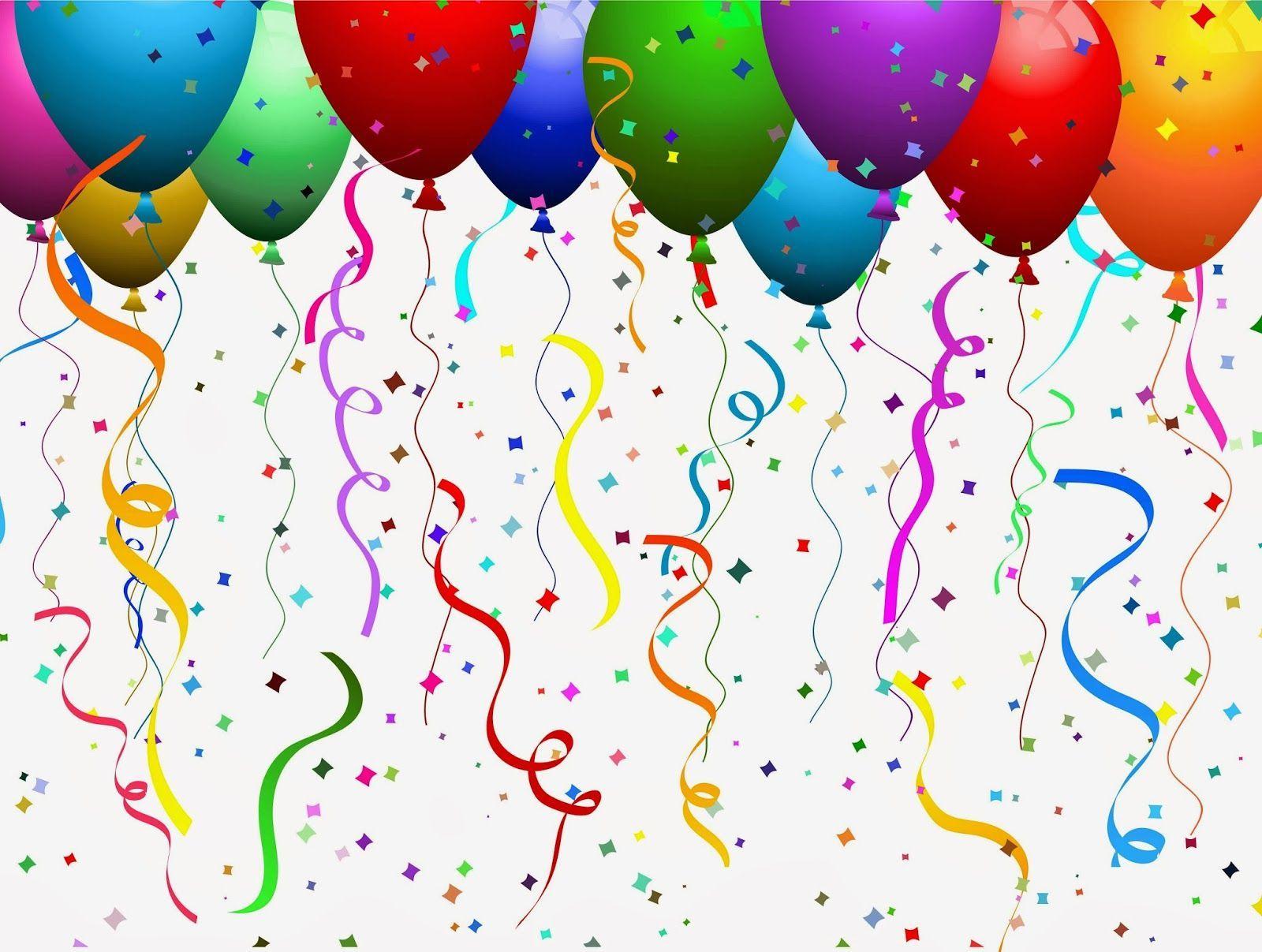 Beautiful Birthday Balloons Wallpaper 1600x1207