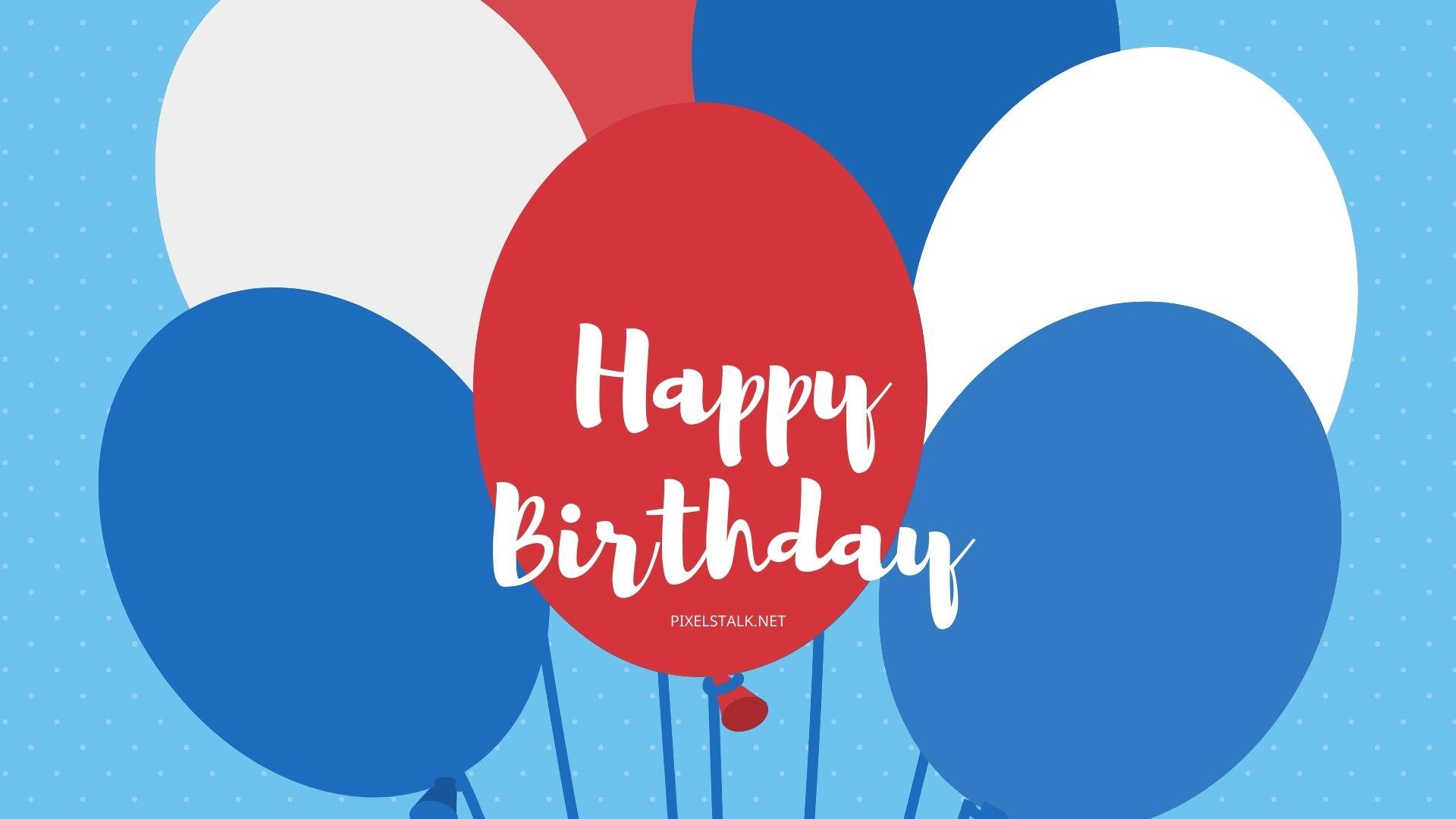 Birthday Balloons Background Wallpaper Hd 1920x1080