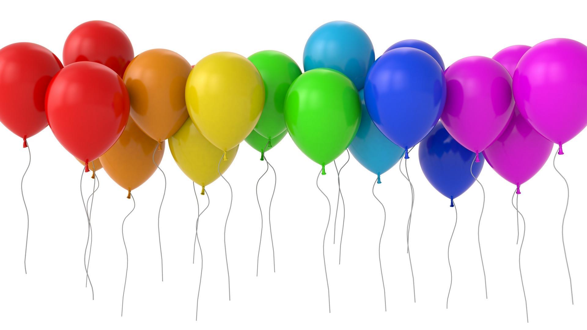 Birthday Balloons Hd Wallpaper 1920x1080