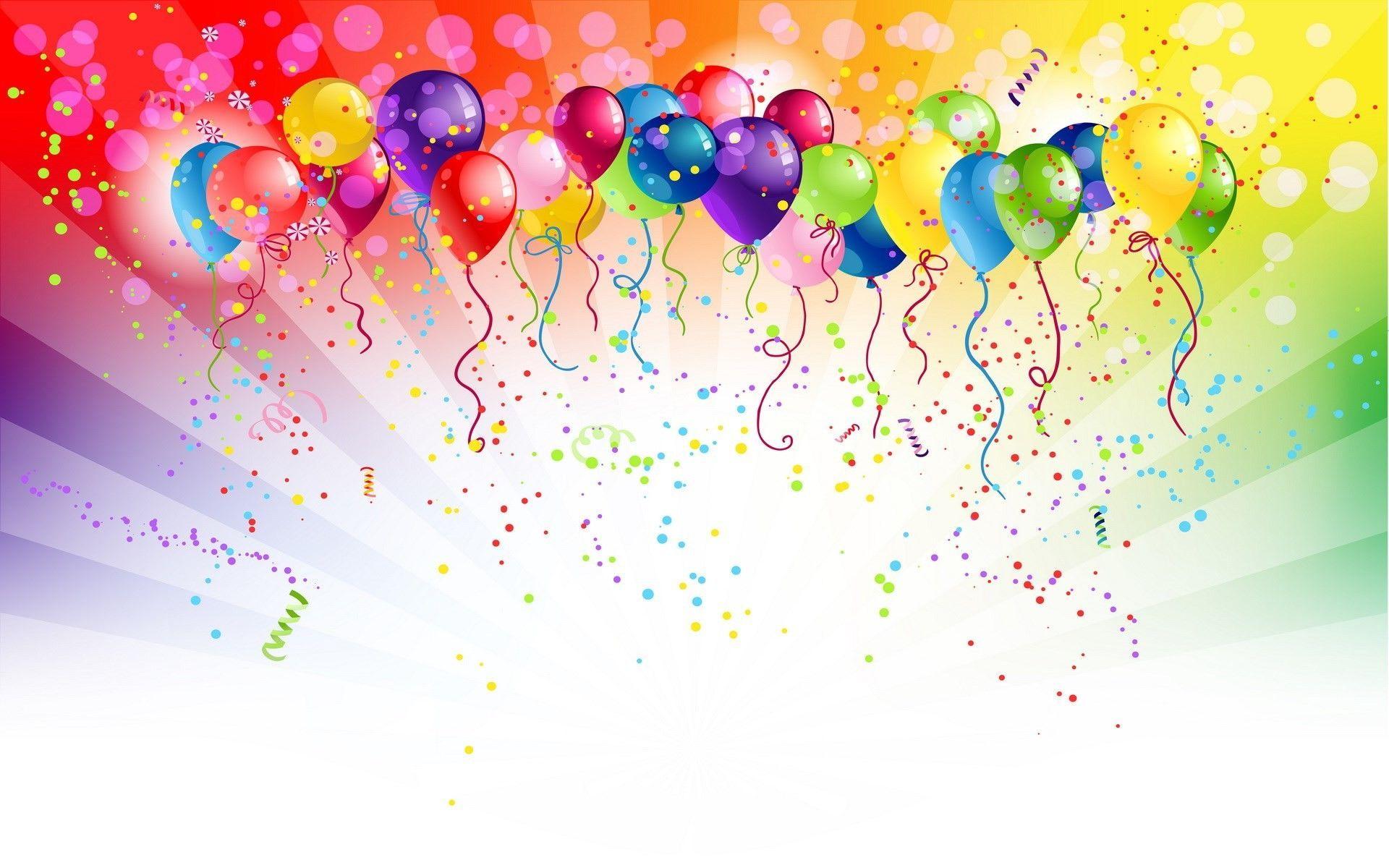 Birthday Balloons Wallpaper Hd 1920x1200