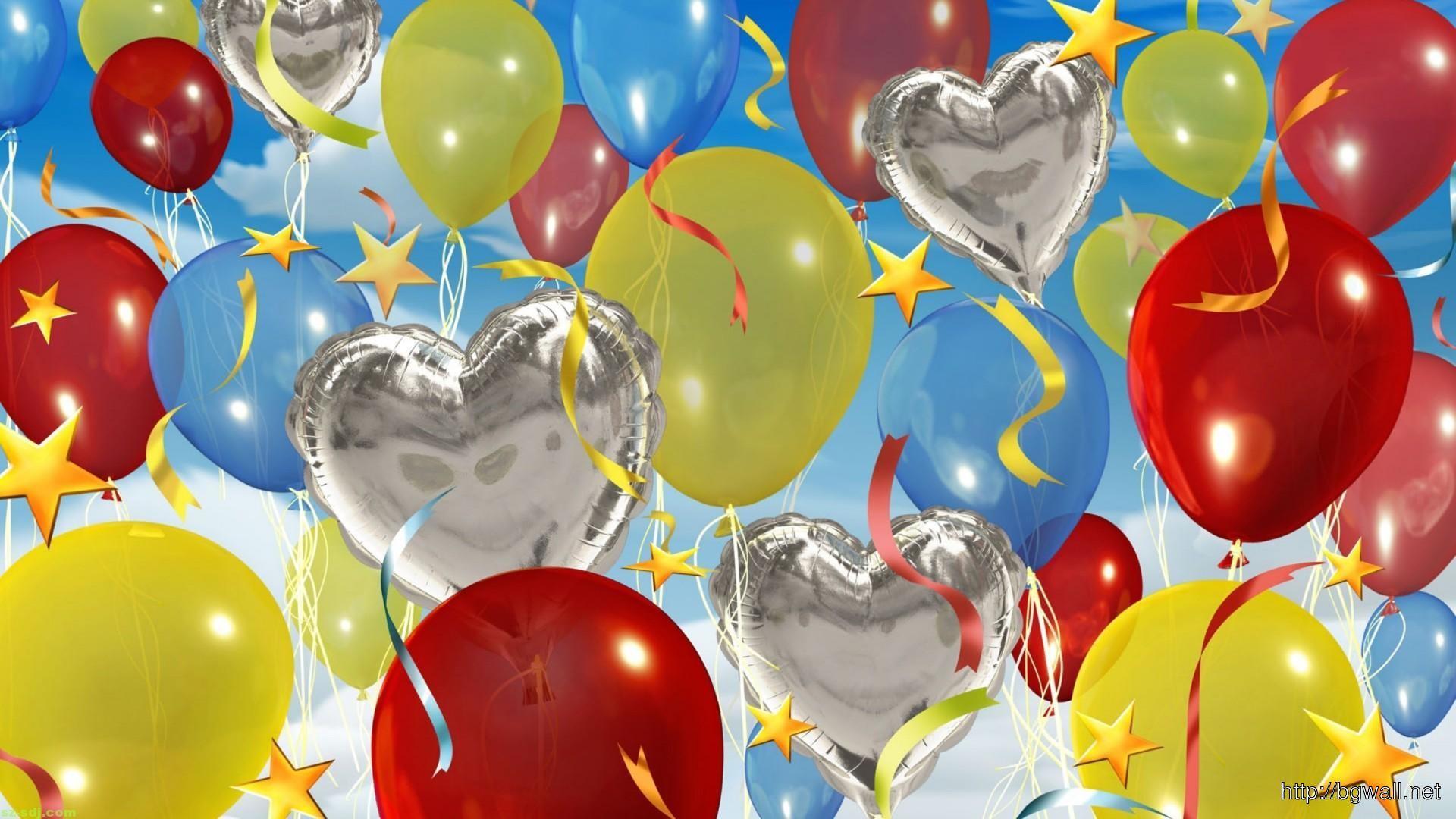 Happy Birthday Balloon Wallpaper 1920x1080