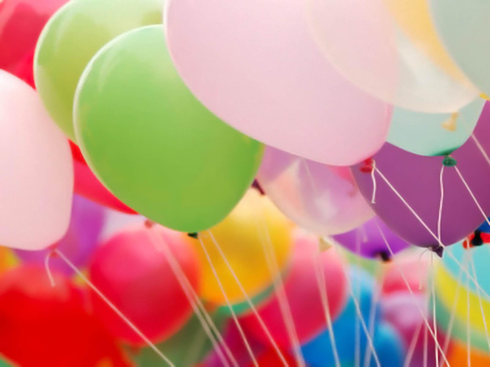 Happy Birthday Balloons Wallpaper Images 1600x1200