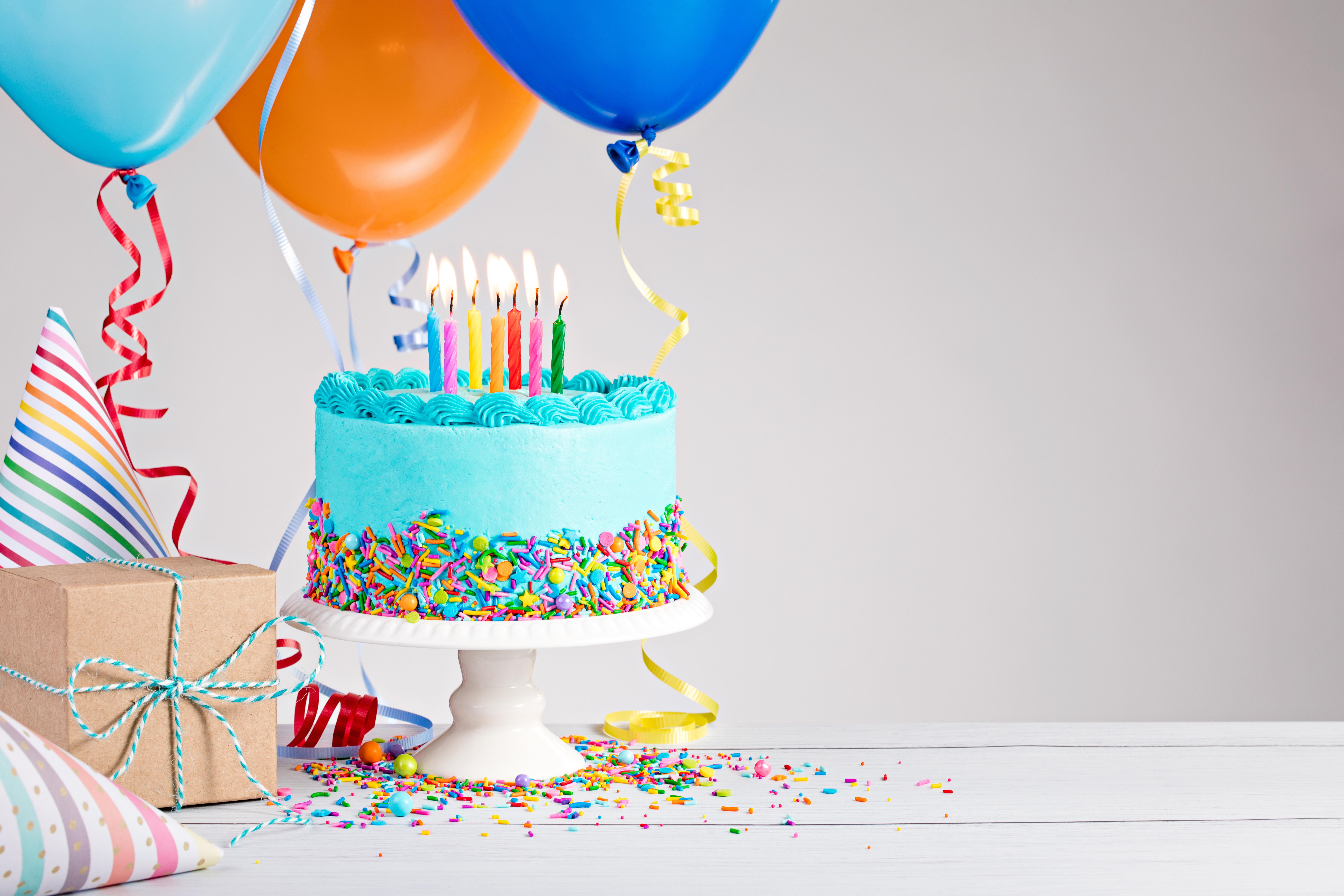 Magical Balloon Clusters Wallpaper Birthday 9000x6000