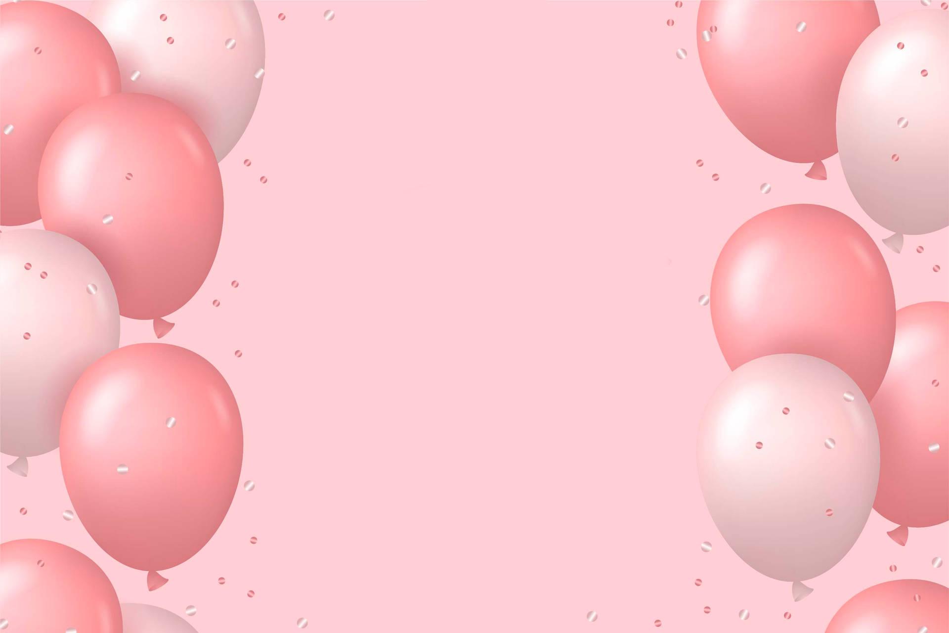 Pink Birthday Balloon Wallpaper 1920x1280