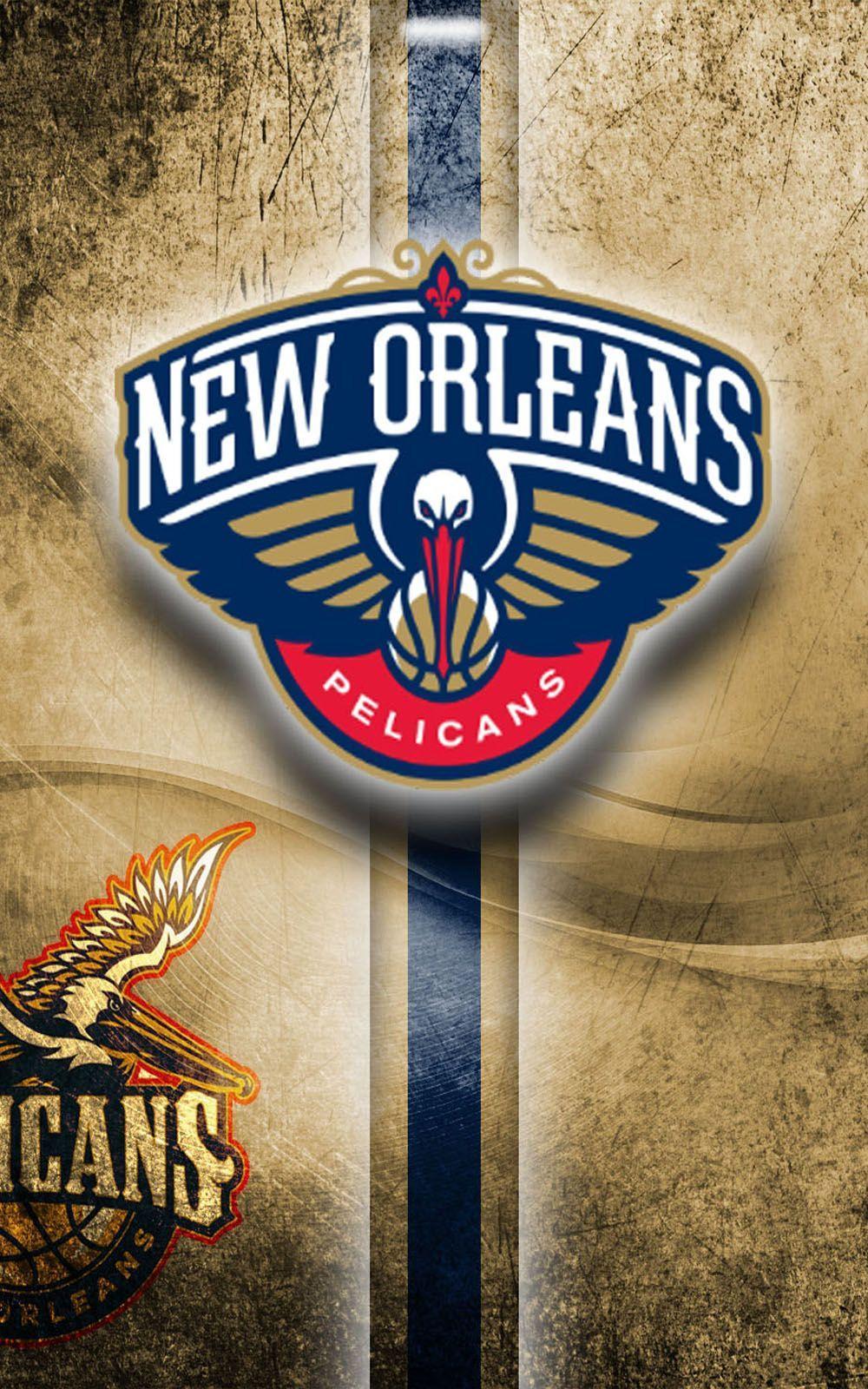 New Orleans Pelicans Phone Wallpaper 1000x1600