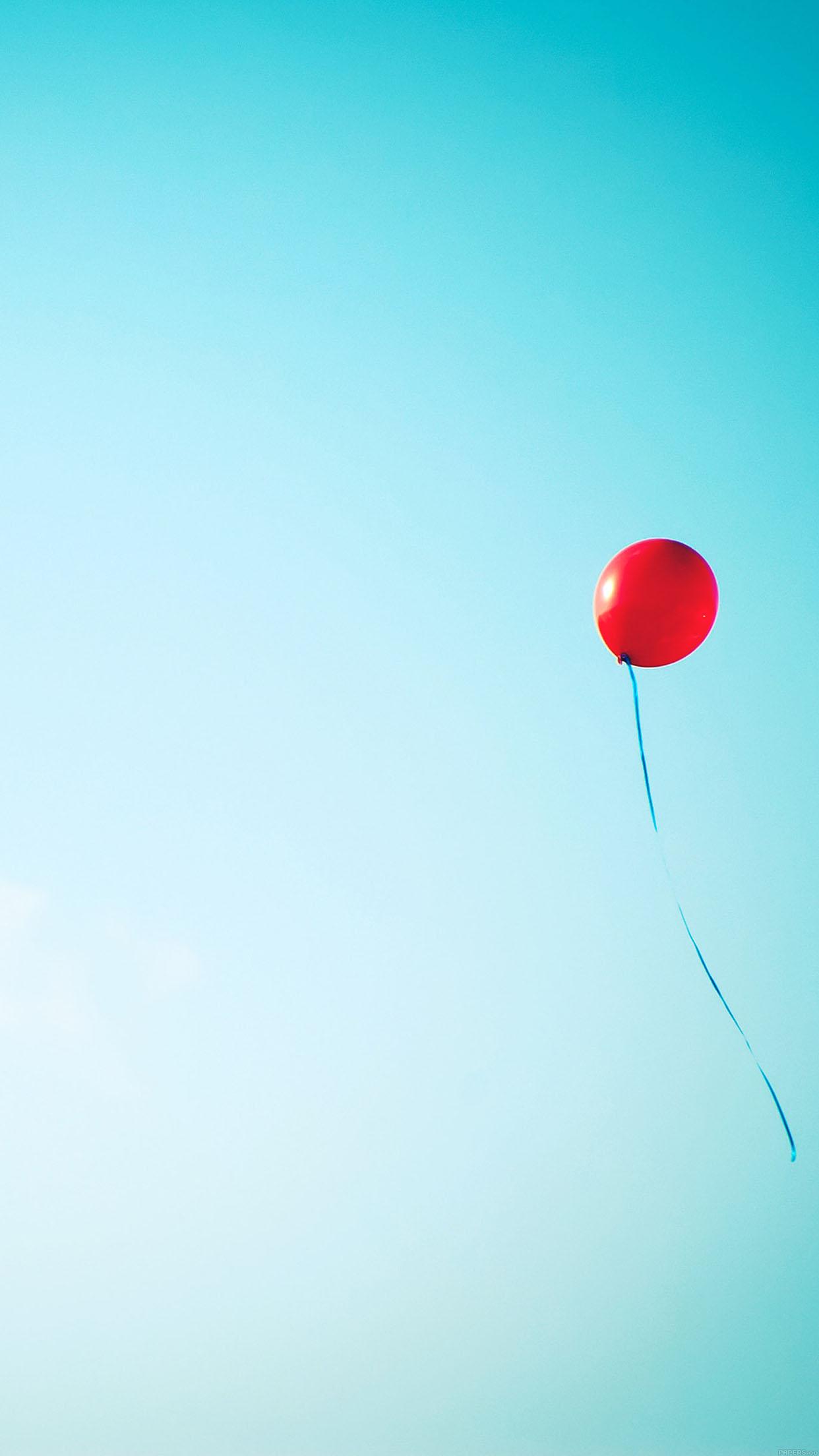 Red Balloon Iphone Wallpaper 1242x2208