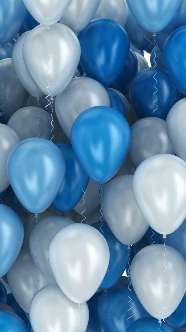Blue Balloon Wallpaper 750x1334