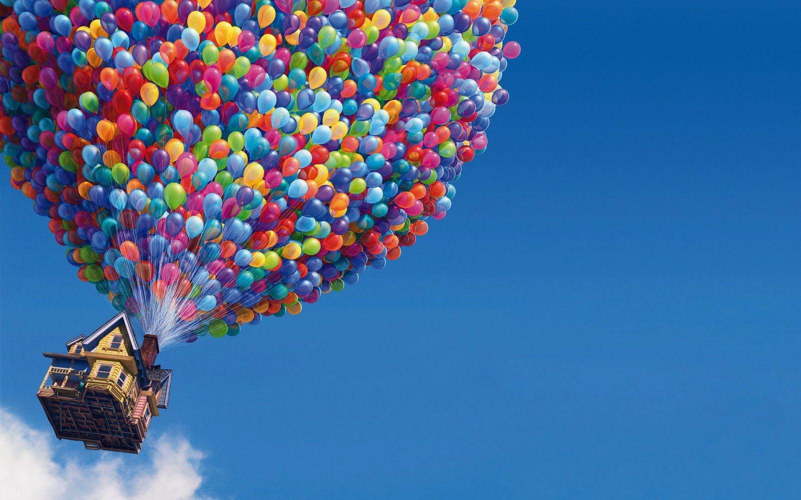 Hot Air Balloon Wallpaper Blue 1600x1000