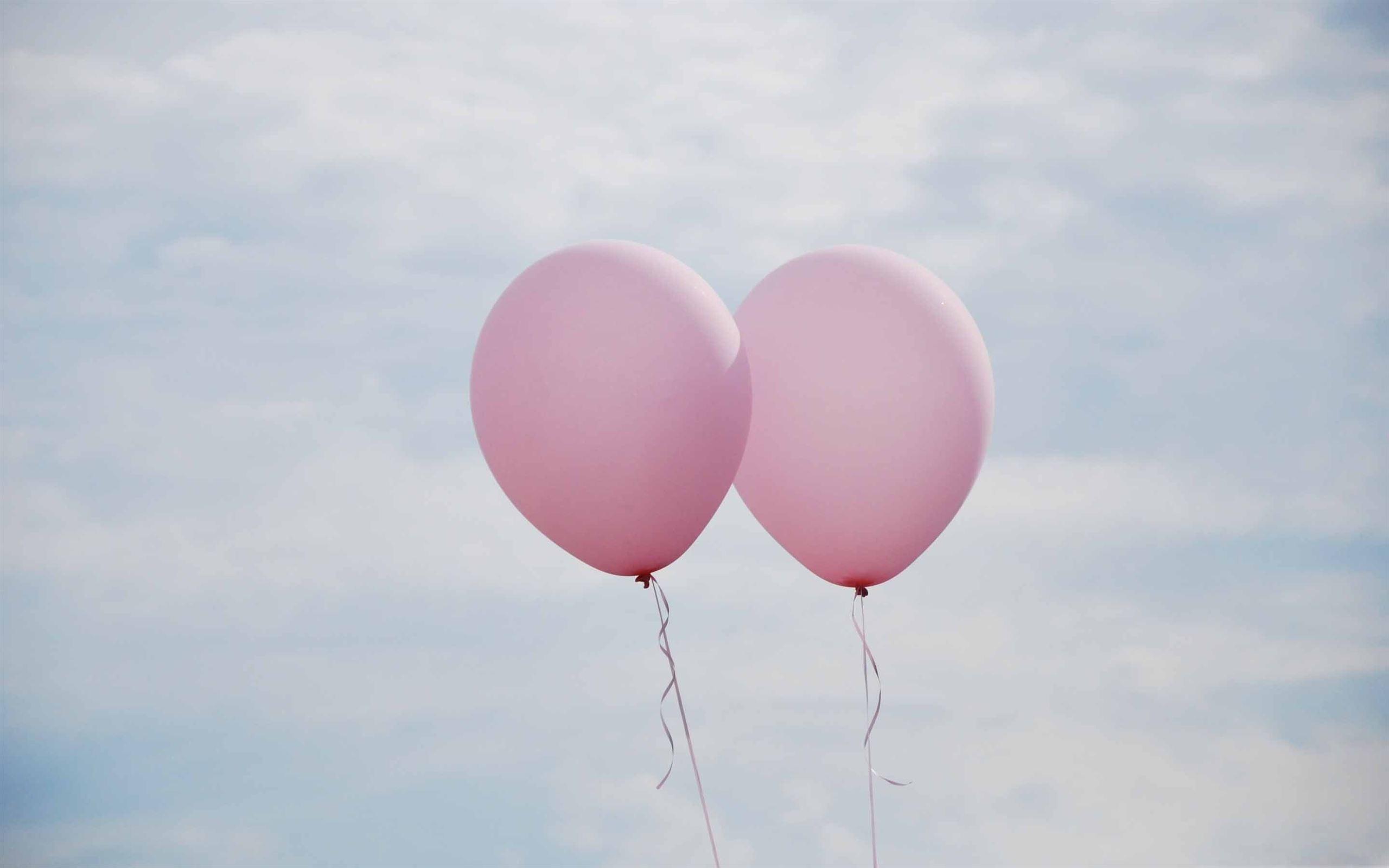 Hot Pink Balloons Wallpaper 2560x1600
