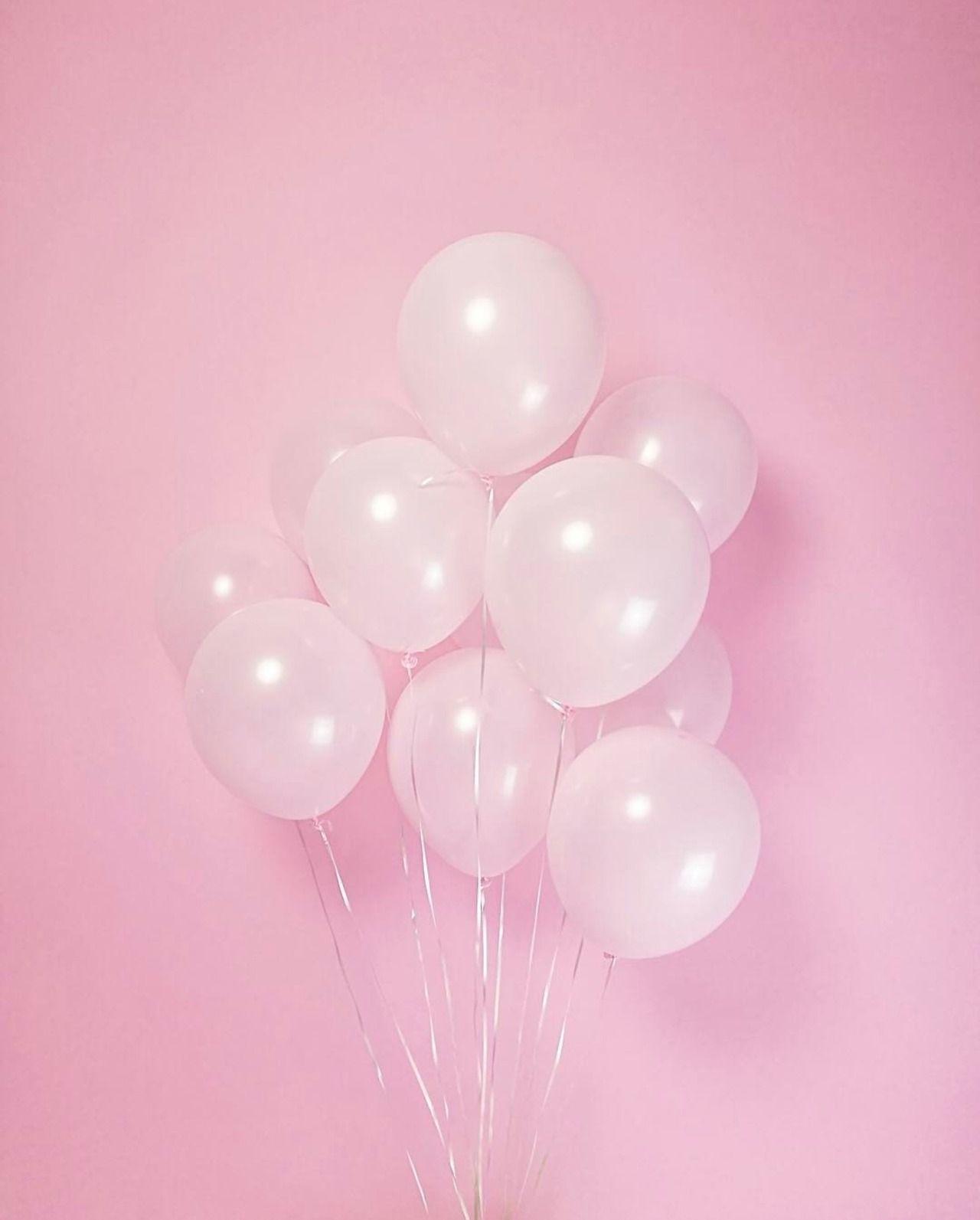 Pink Air Balloon Wallpaper 1280x1593