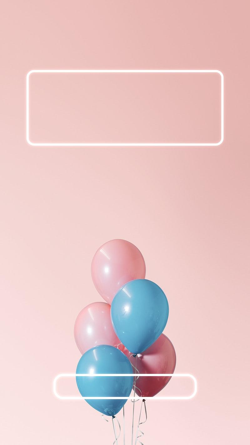 Pink Balloons Wallpaper Phone Background 800x1422