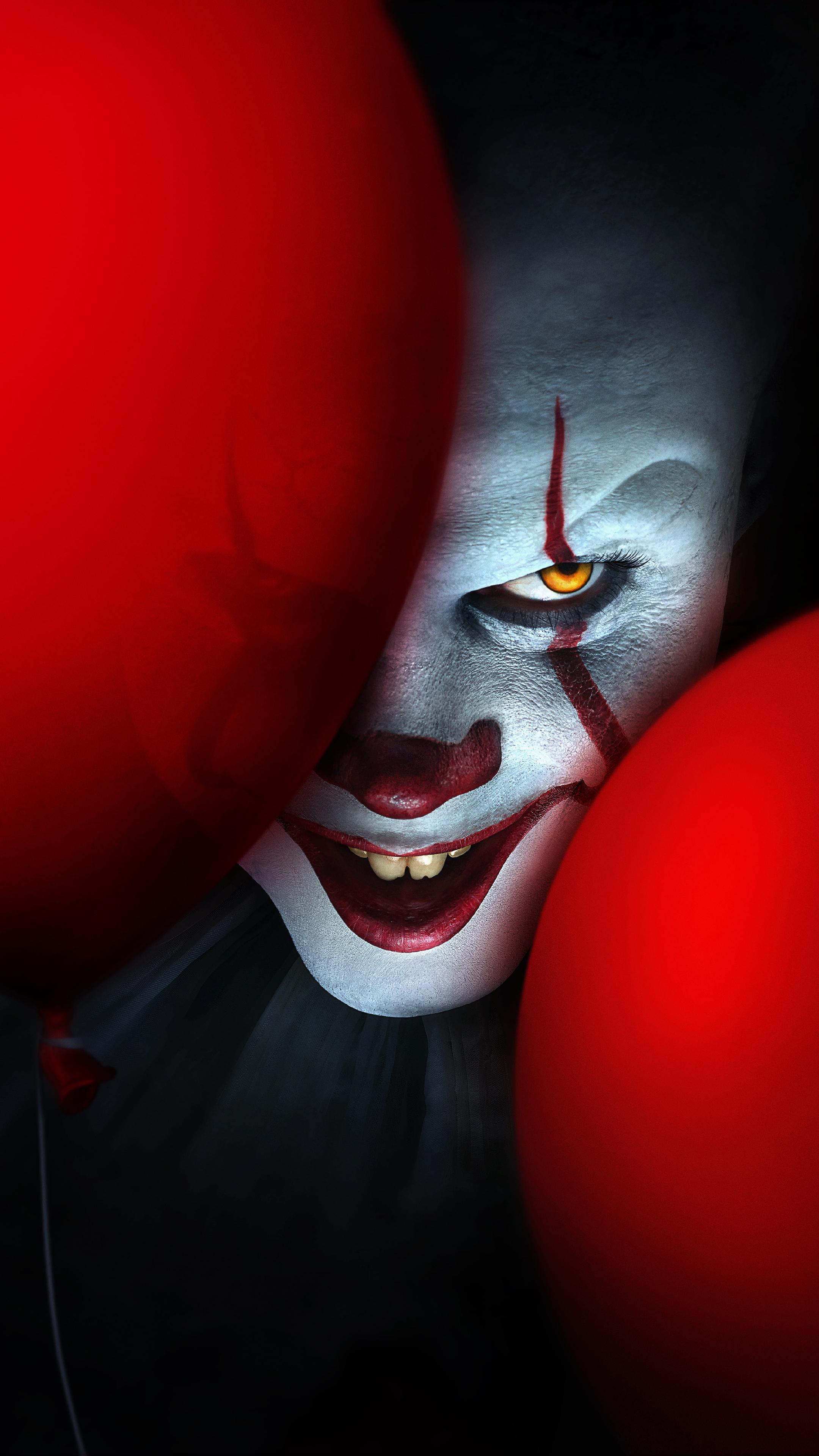 Red Balloon It Wallpaper 2160x3840
