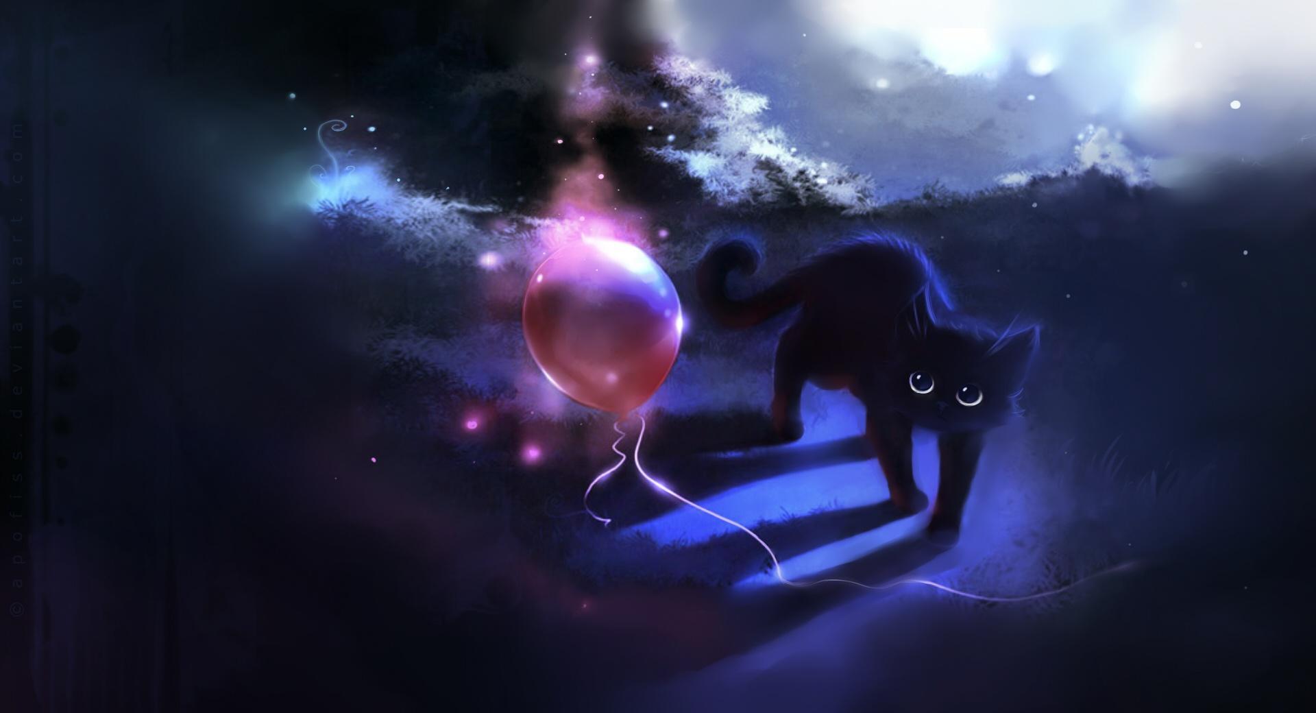 Seamless Red Balloon Wallpaper 1920x1040