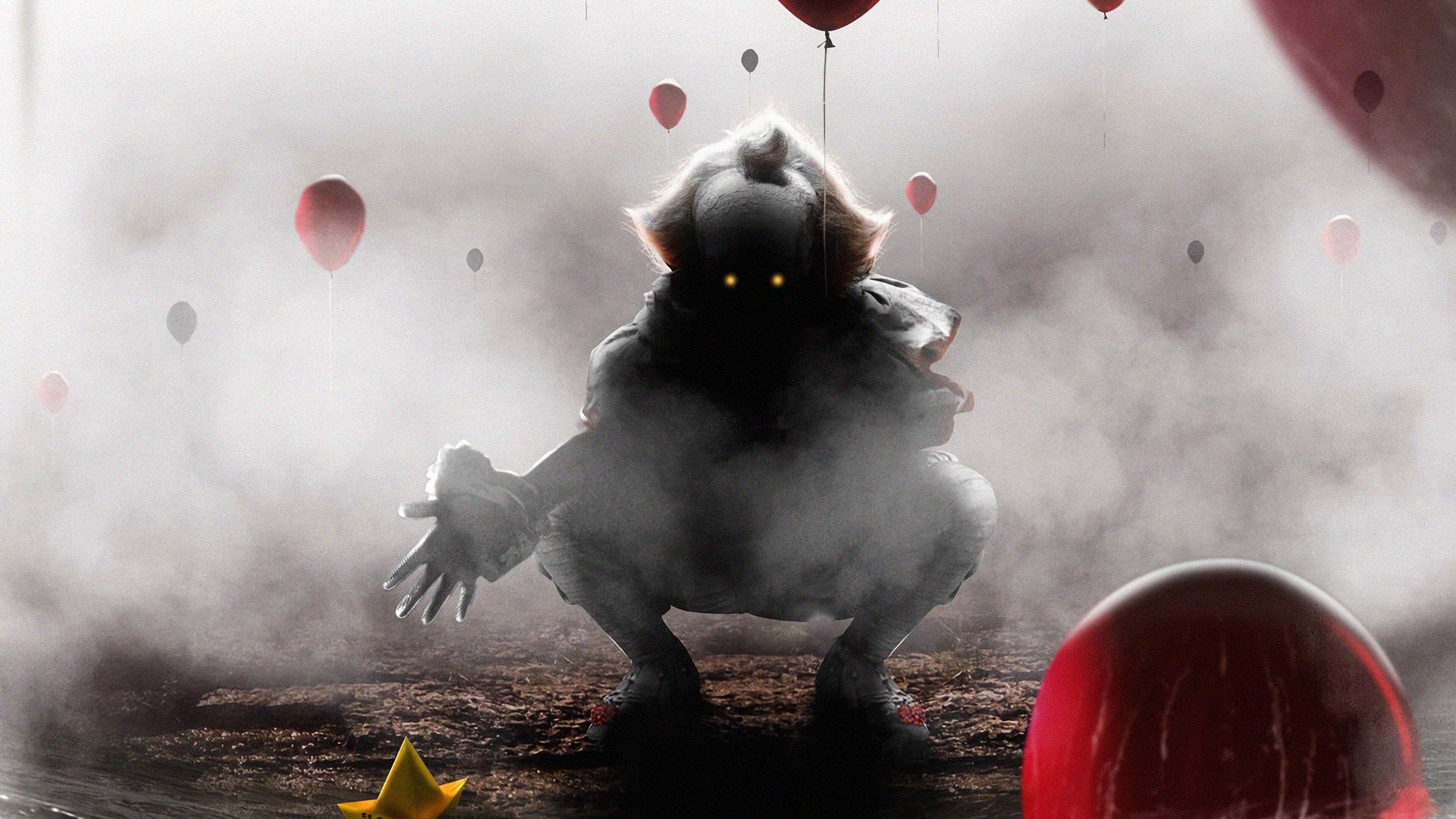 Seamless Red Balloon Wallpaper Tumblr 3840x2160