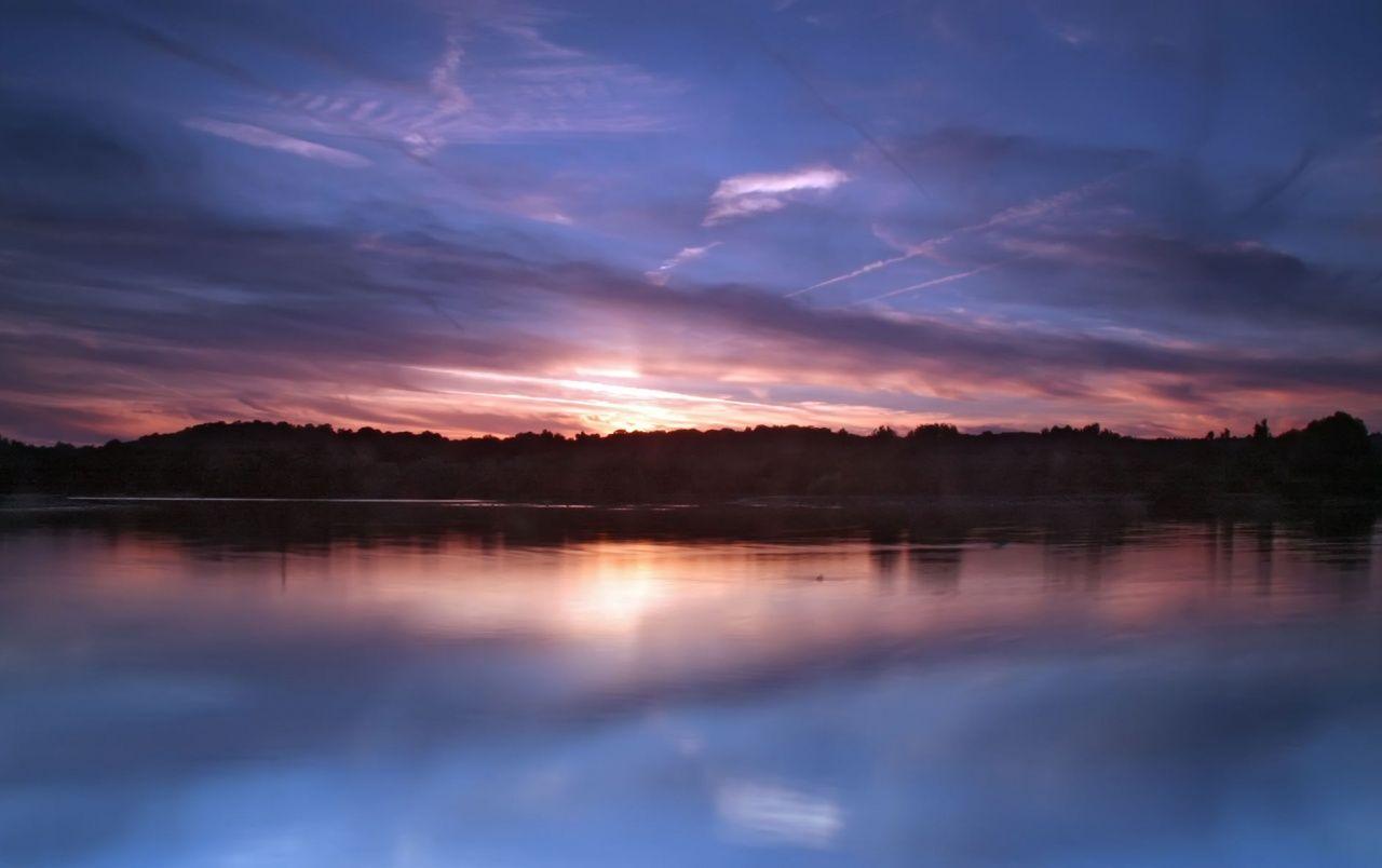 Dusk Wallpaper Water 1280x804