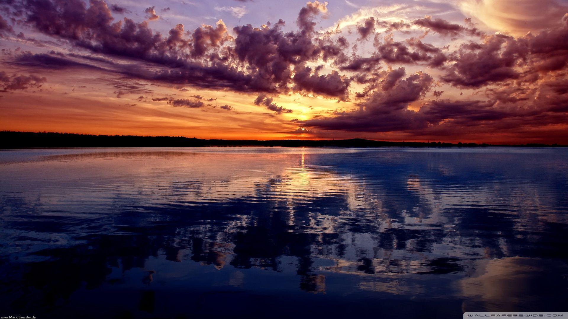 Ombre Wallpaper Dusk 1920x1080