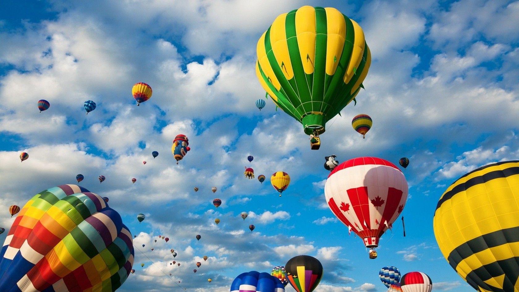 Free Wallpaper Hot Air Balloons 1680x945