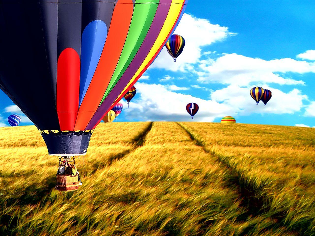 Hot Air Balloon 3d Wallpaper 1280x960
