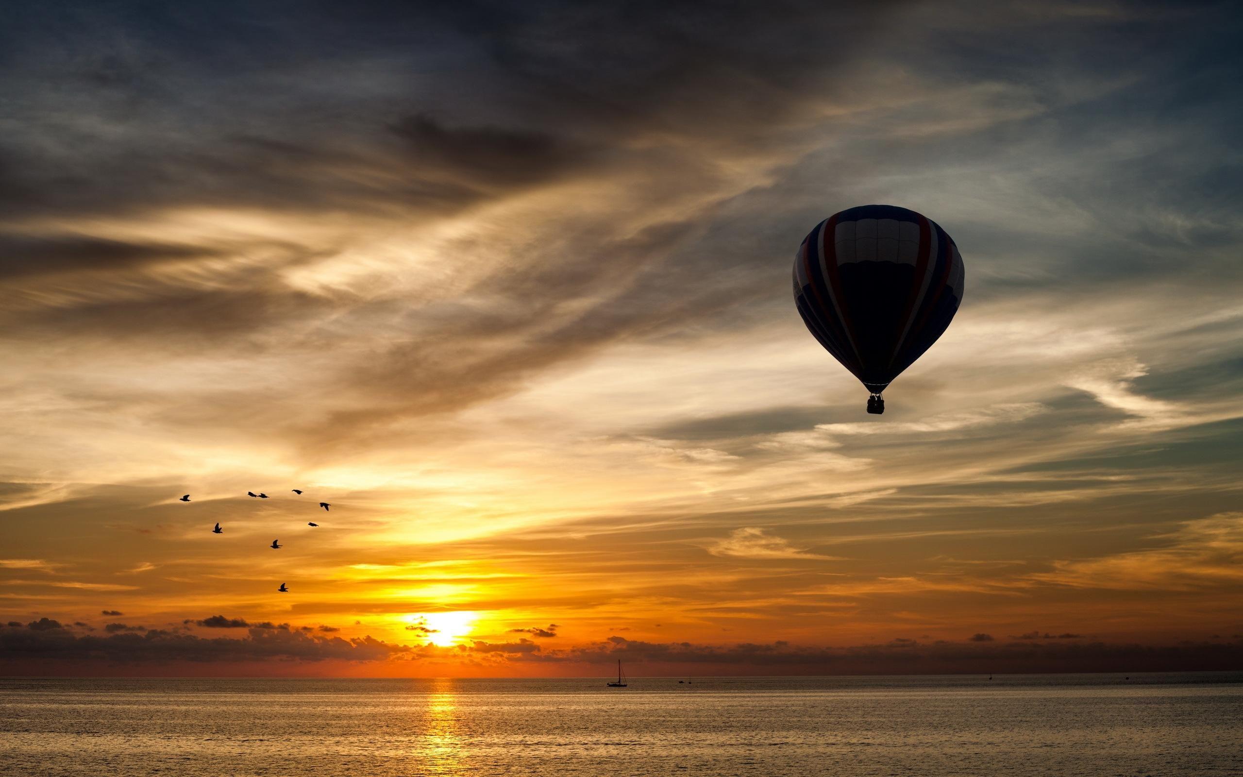 Hot Air Balloon Full Hd Wallpaper 2560x1600