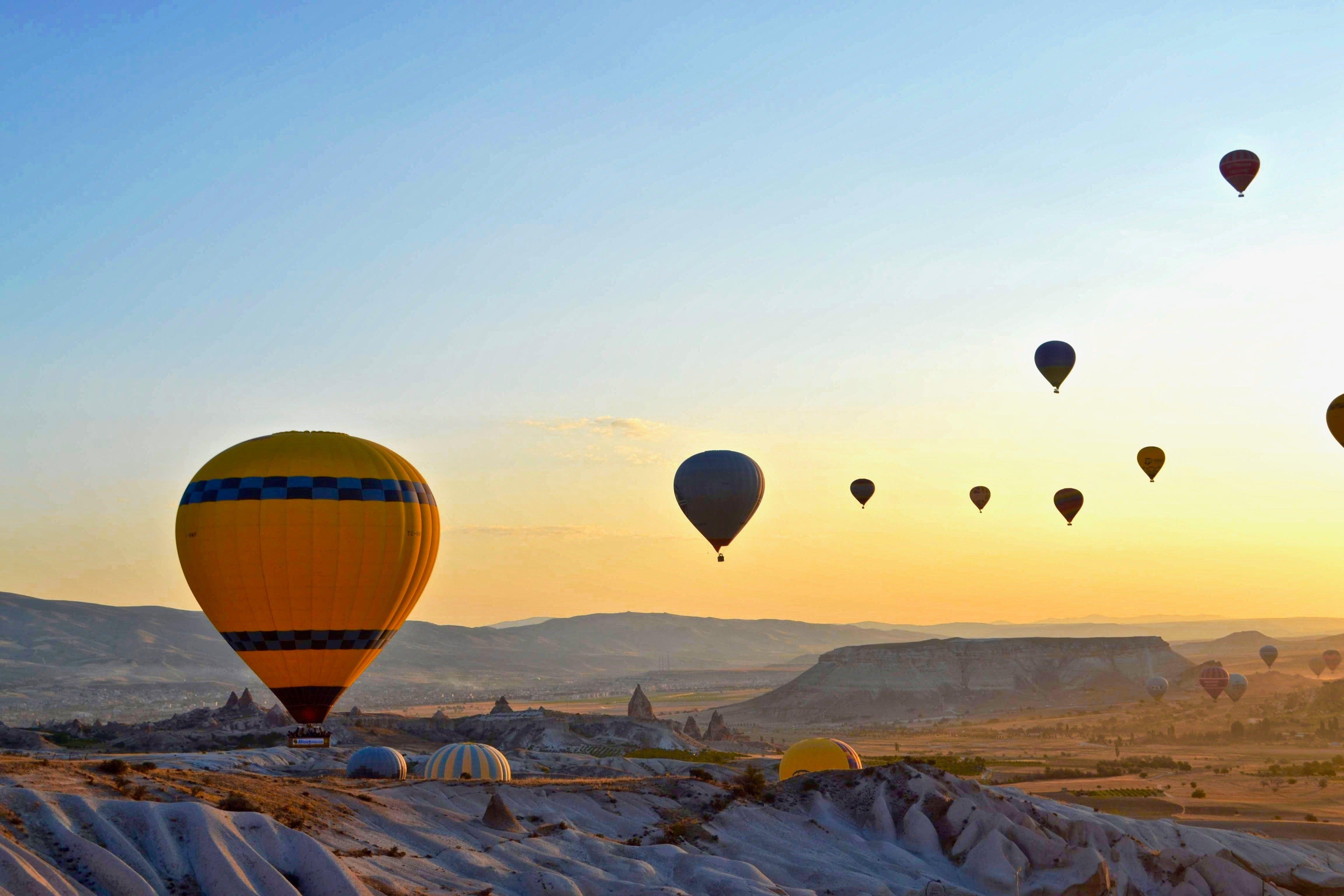 Hot Air Balloon Wallpaper 4k 4608x3072