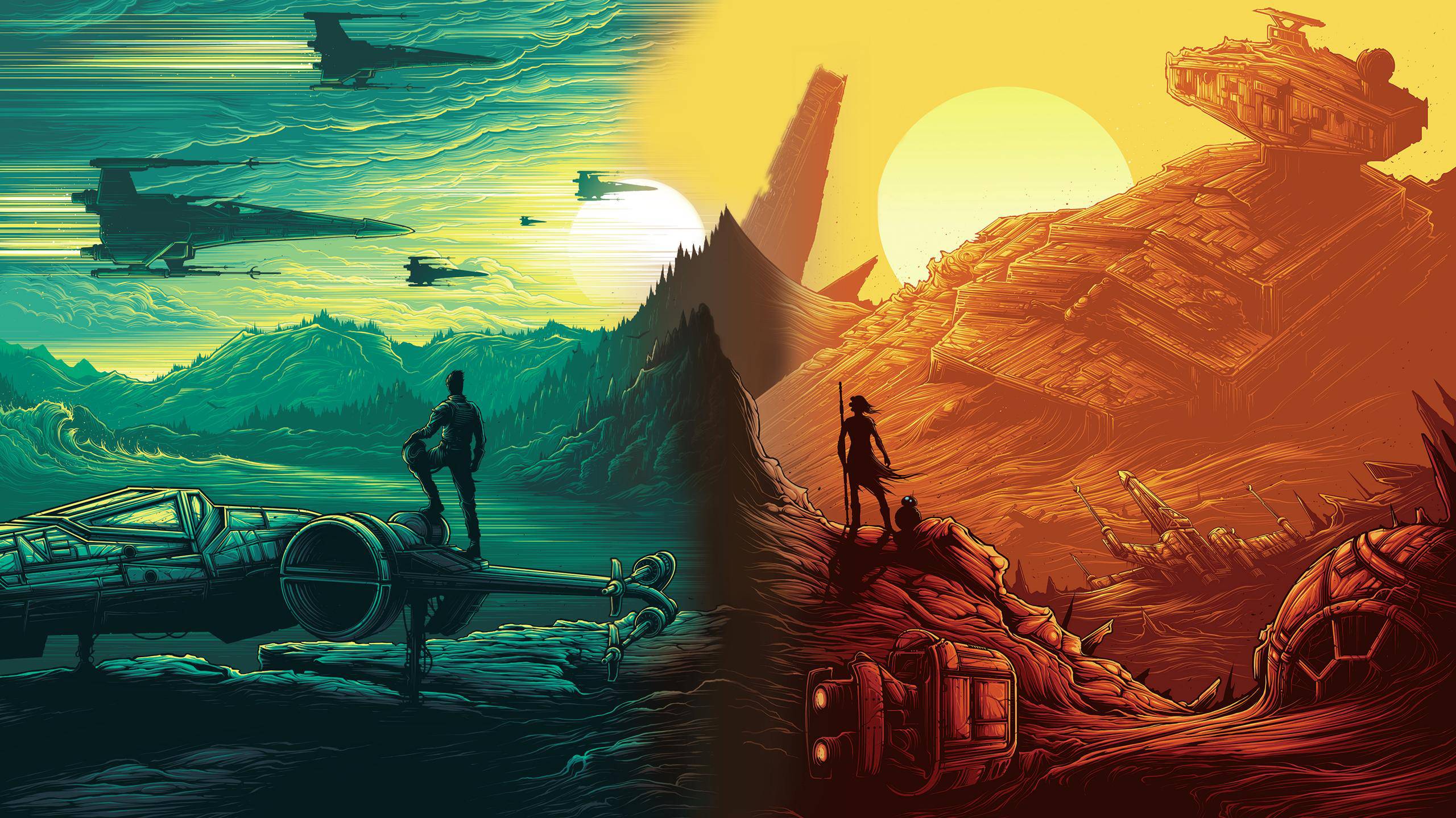 Hd Star Wars Bounty Hunter Macbook Wallpaper 2560x1440