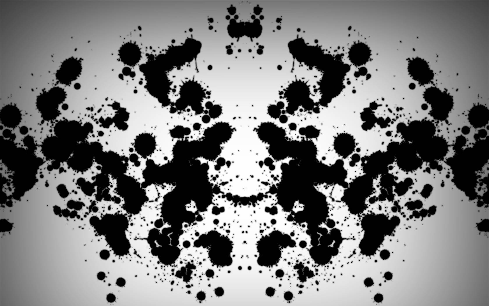 Black Ink Drop Wallpaper 1680x1050