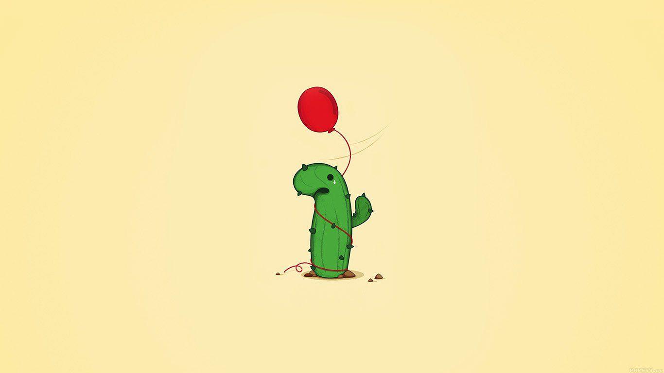 Cute Cactus Wallpaper For Computer 1366x768