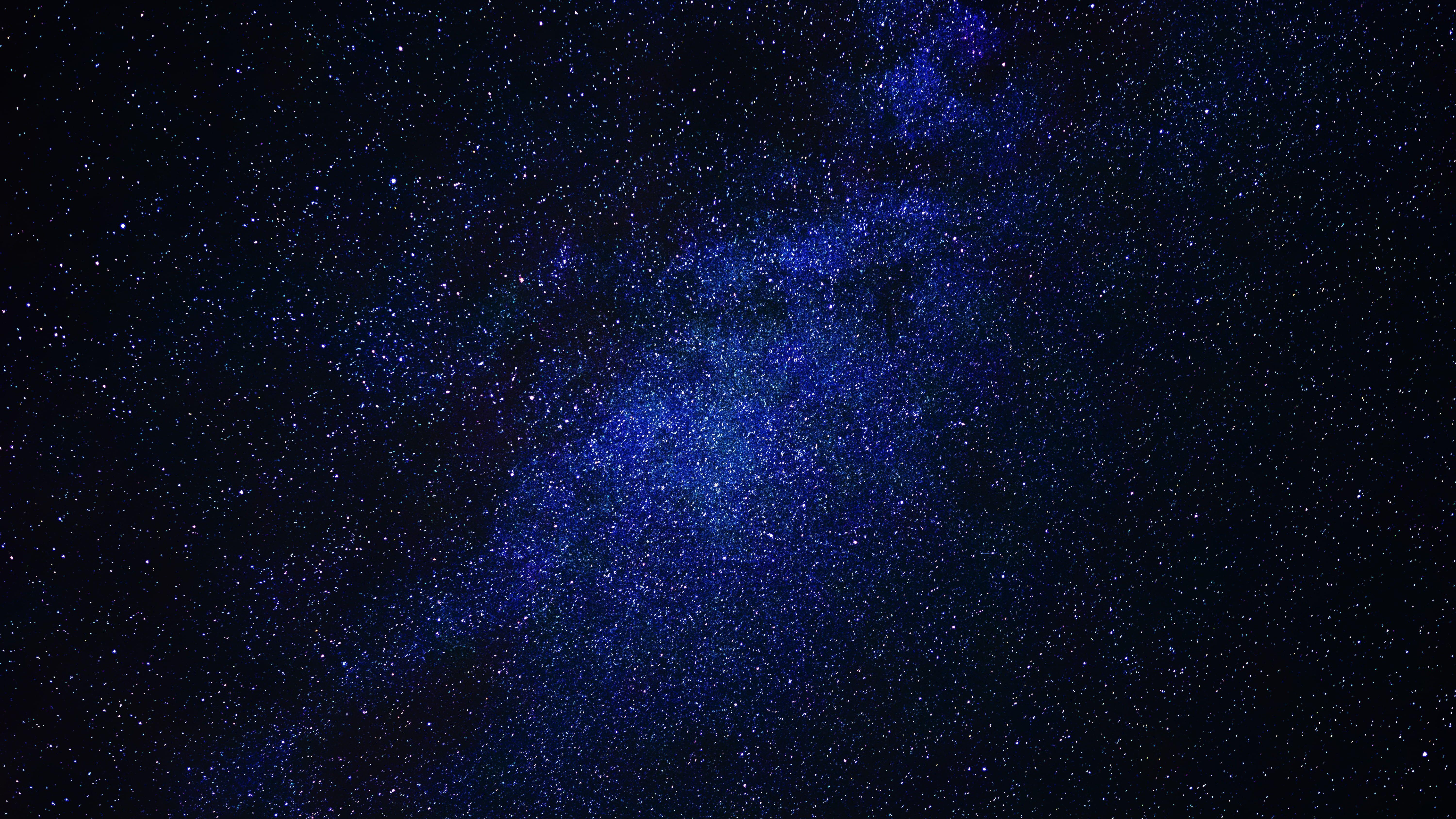 Black Night With Stars Wallpaper 6000x3375