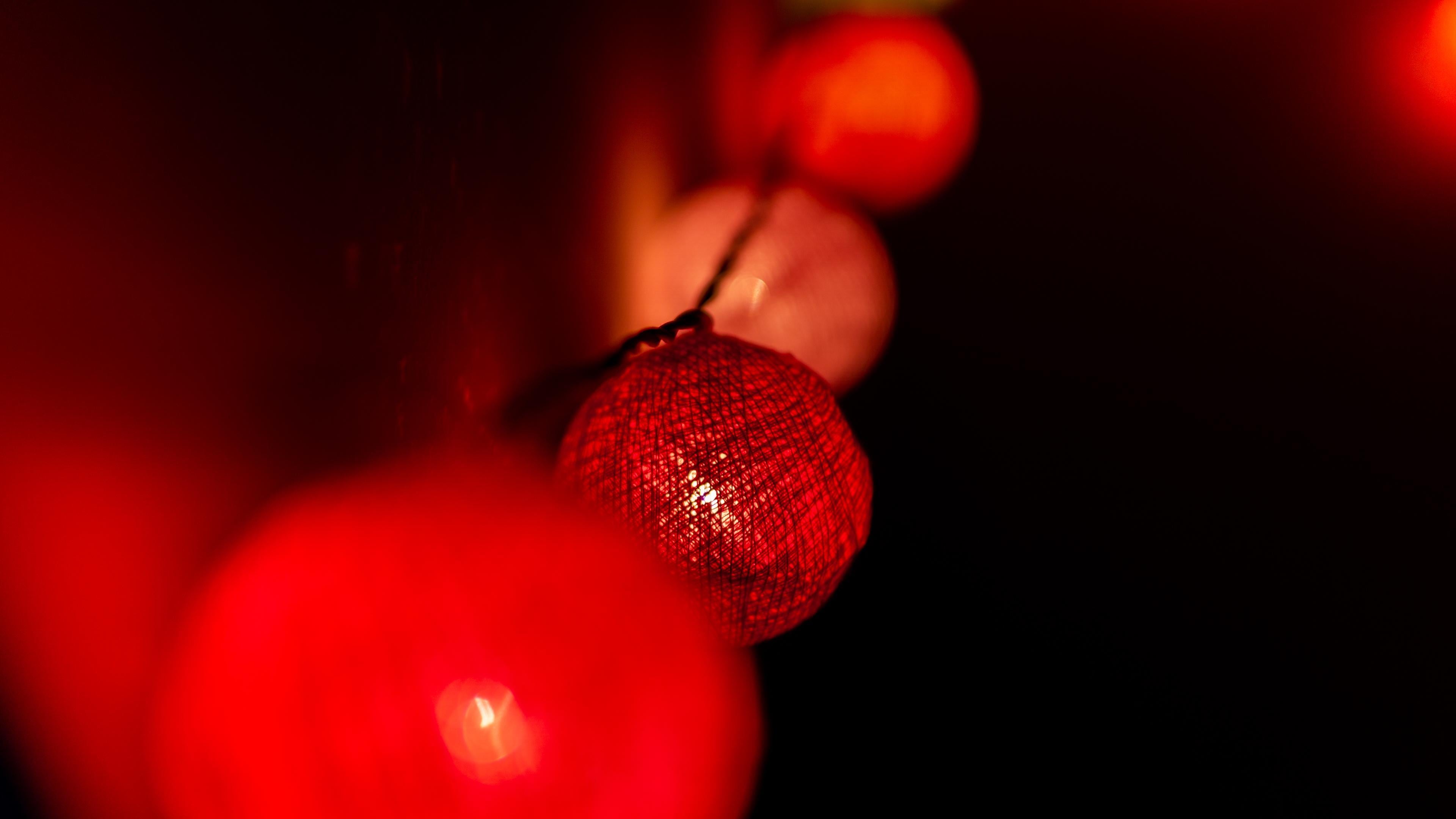 Warm Christmas Simple Wallpaper 3840x2160