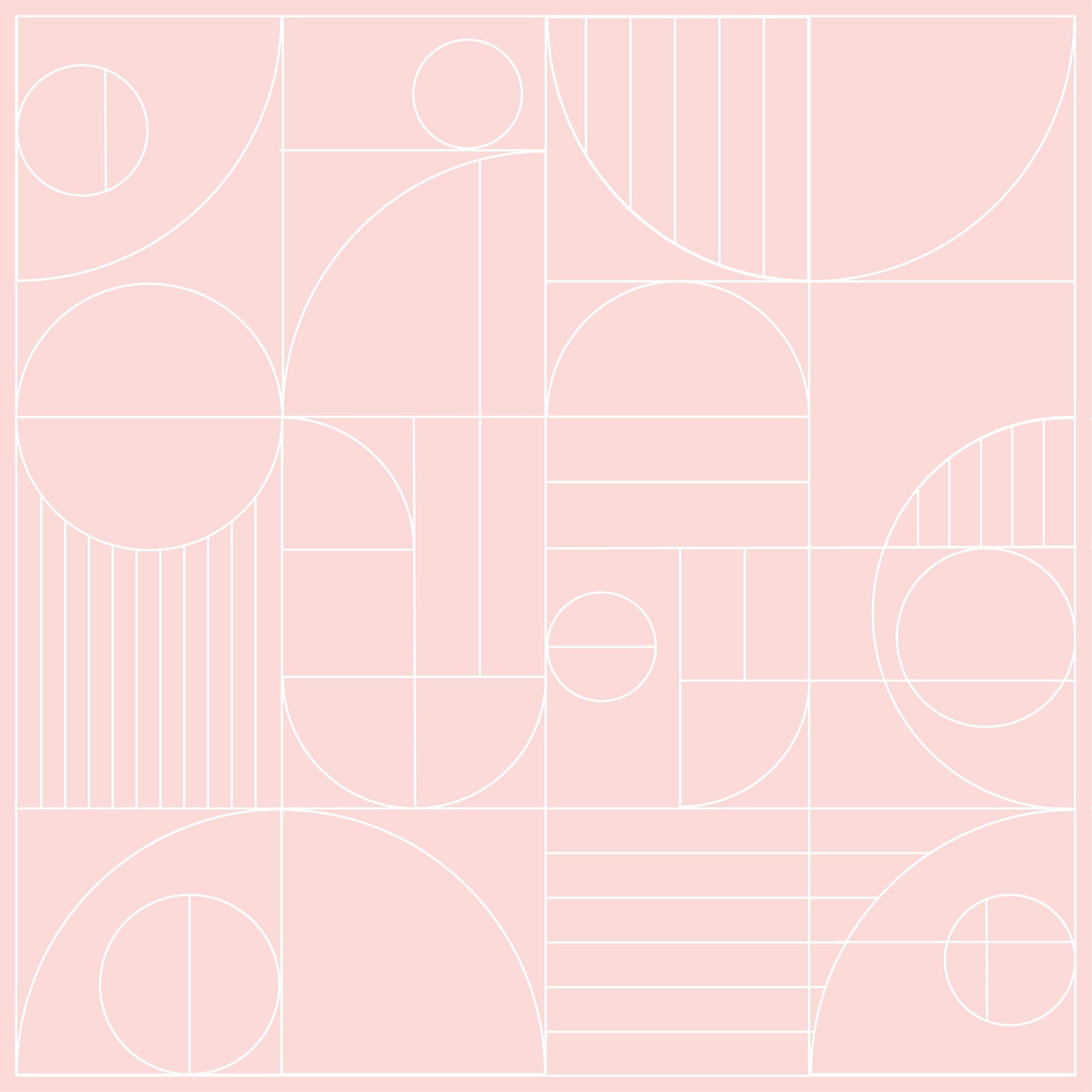 Bauhaus Inspired Wallpaper 2402x2401