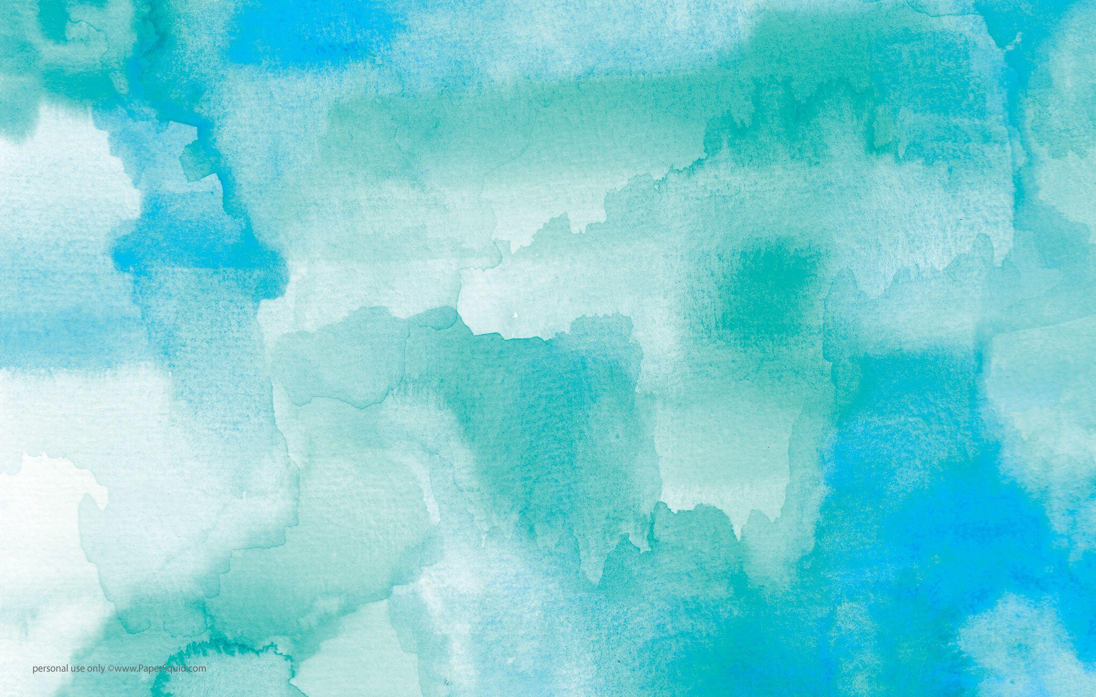 Wallpaper Watercolor Blue 2200x1400