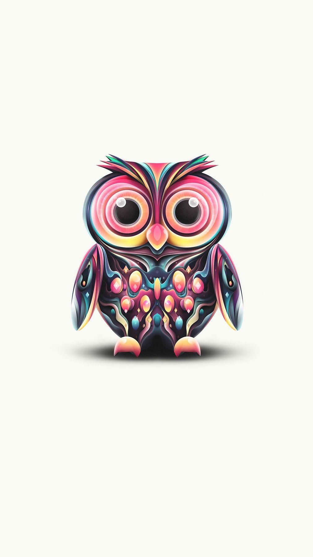 Cute Owl Wallpaper For Phone 1012x1800