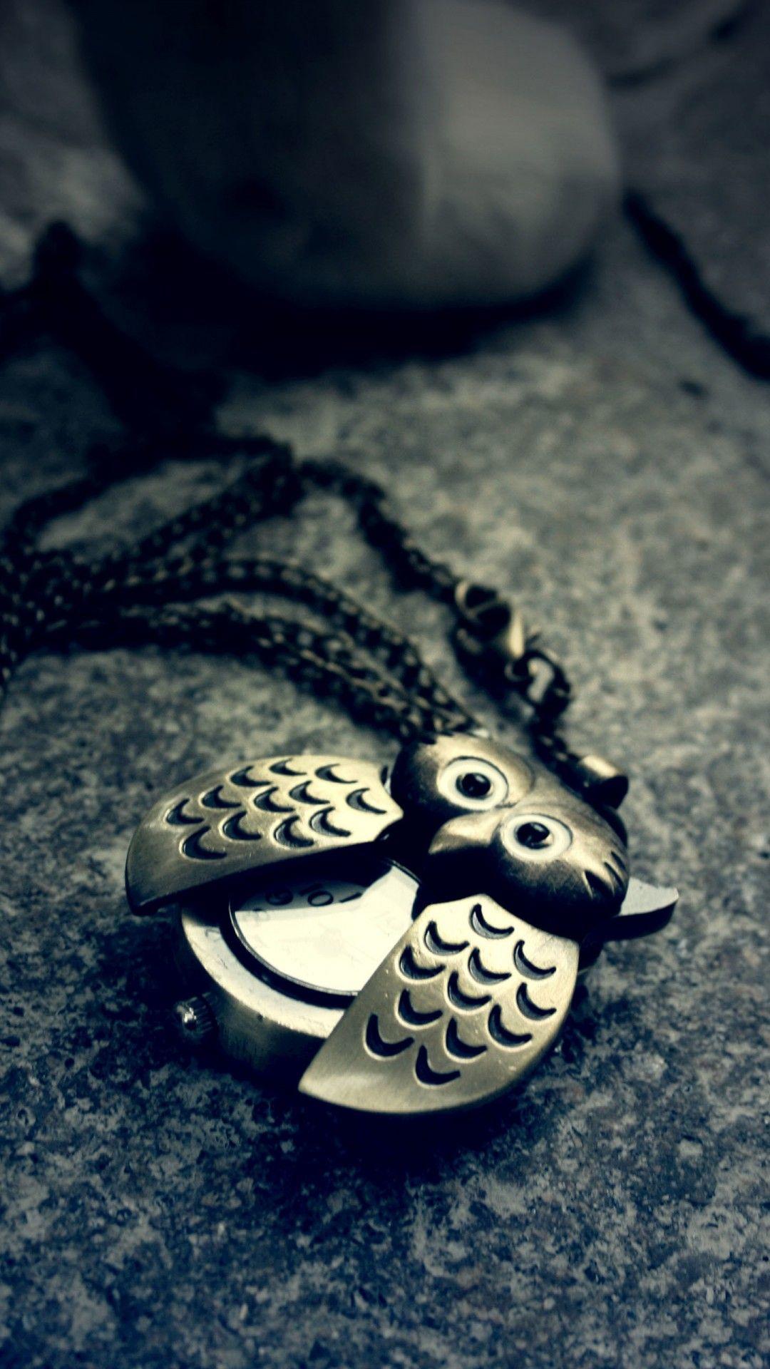 Starry Night Owl Phone Wallpaper 1080x1920