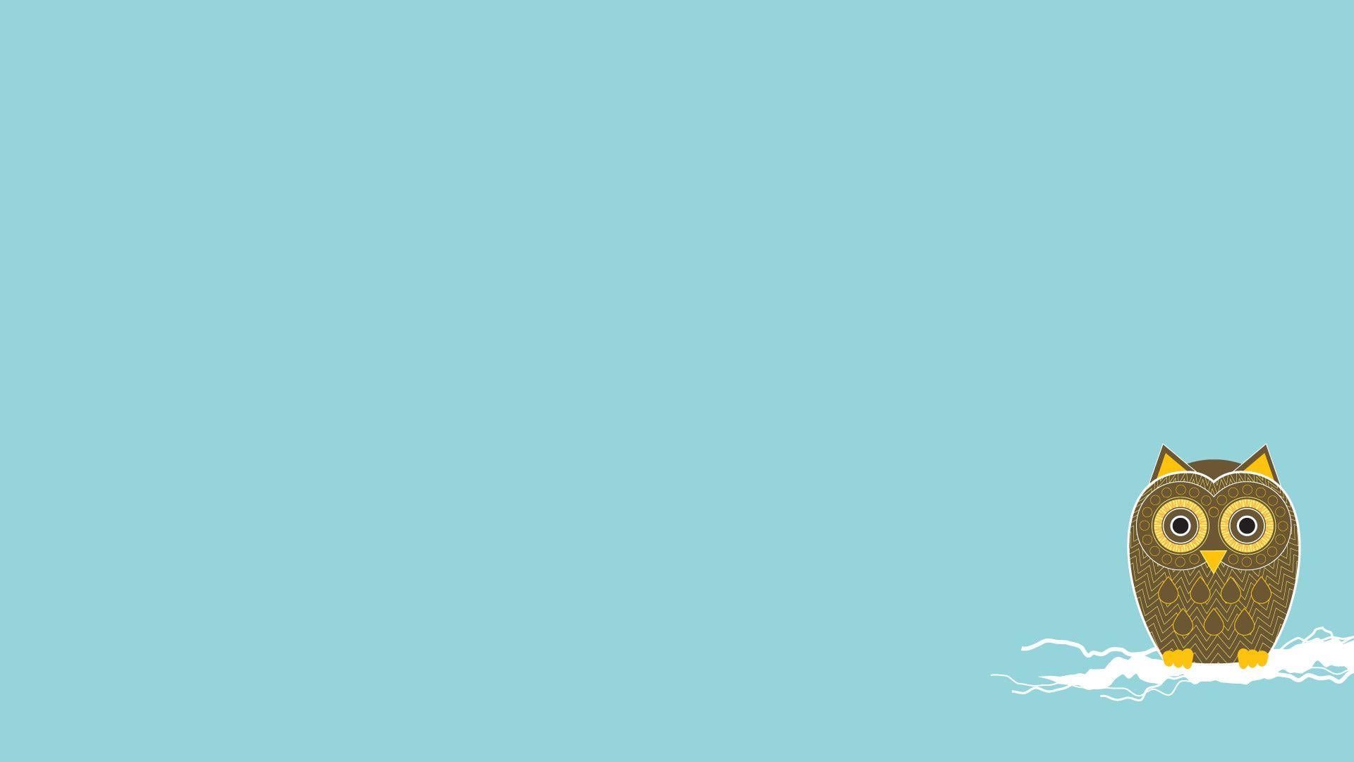 Pink Owl Wallpaper Hd 1920x1080