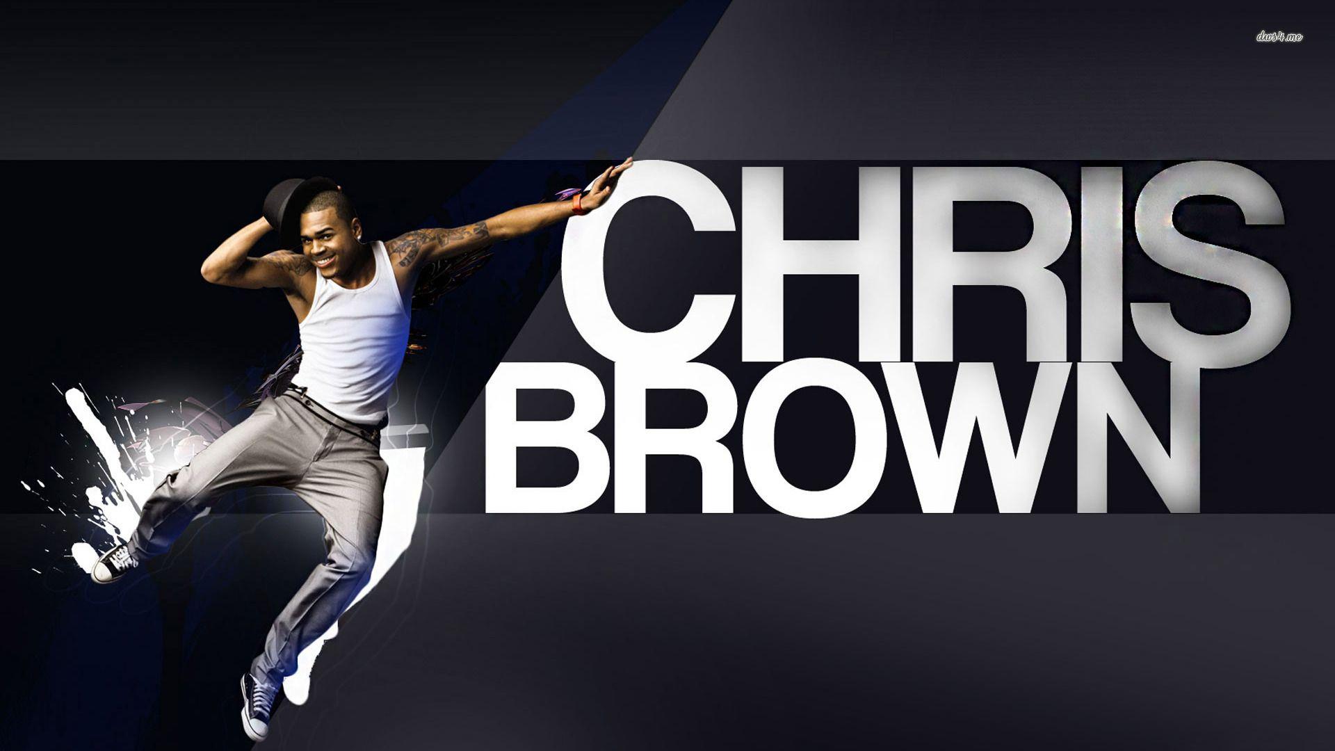 Chris Brown Collage Wallpaper 1920x1080