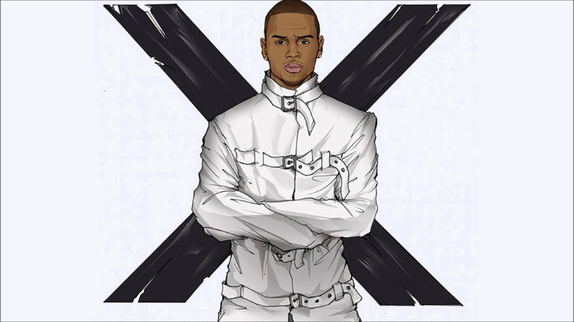 Chris Brown Wallpaper Art 1920x1080
