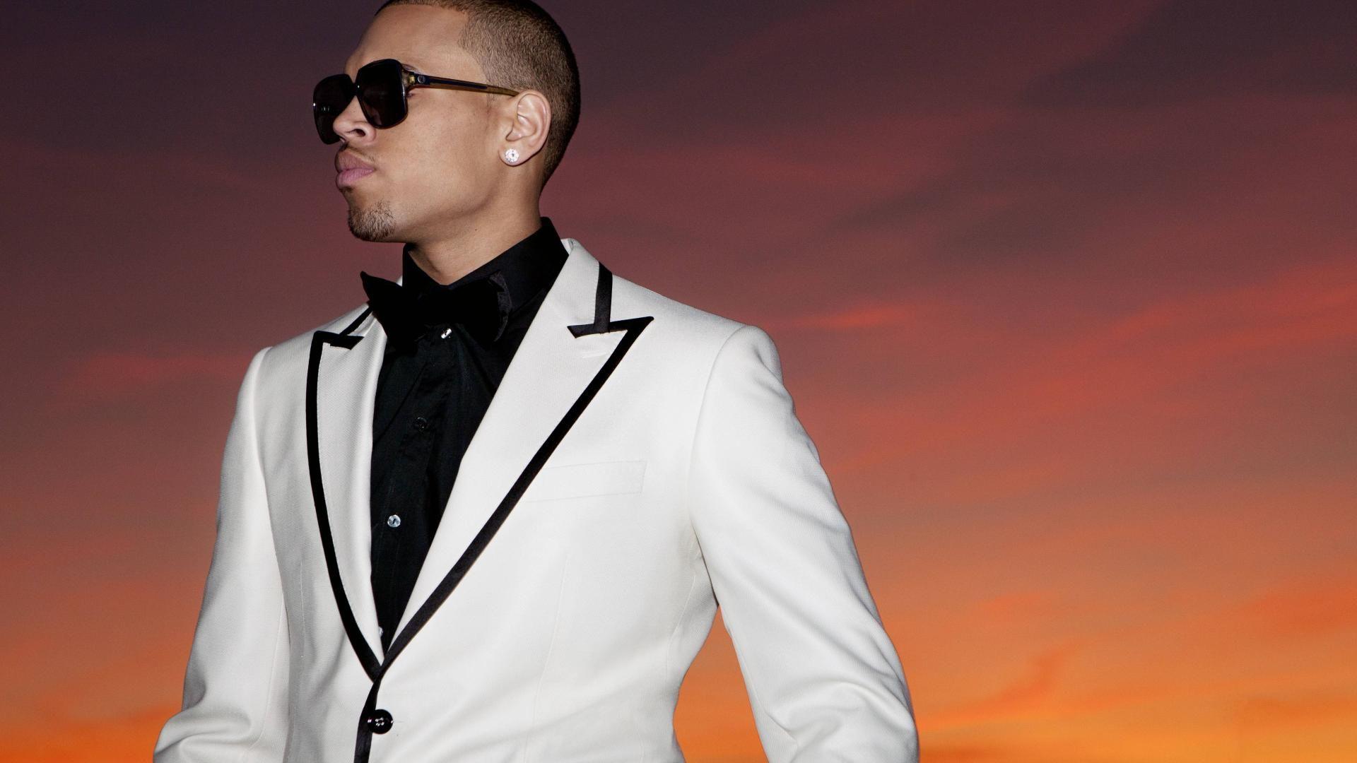 Chris Brown Wallpaper Red 1920x1080